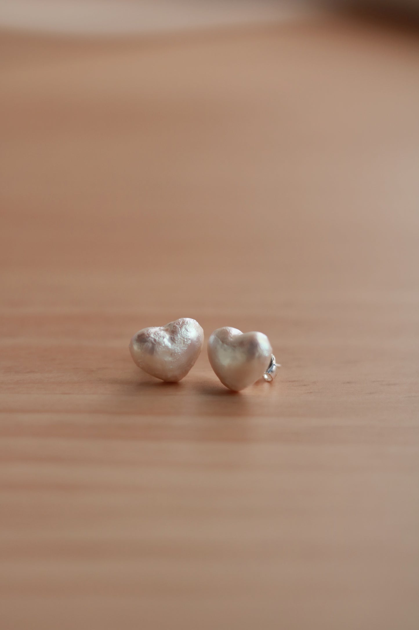 Moon Heart Earrings