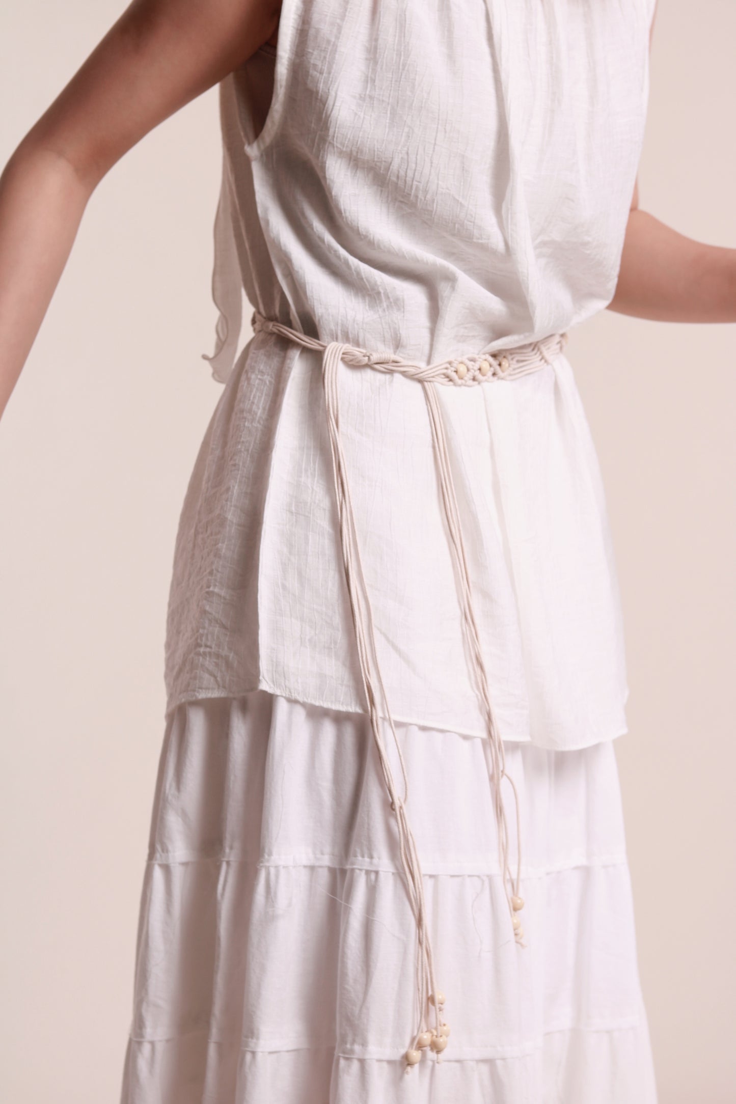 Boho Belt (Brown/Ivory)