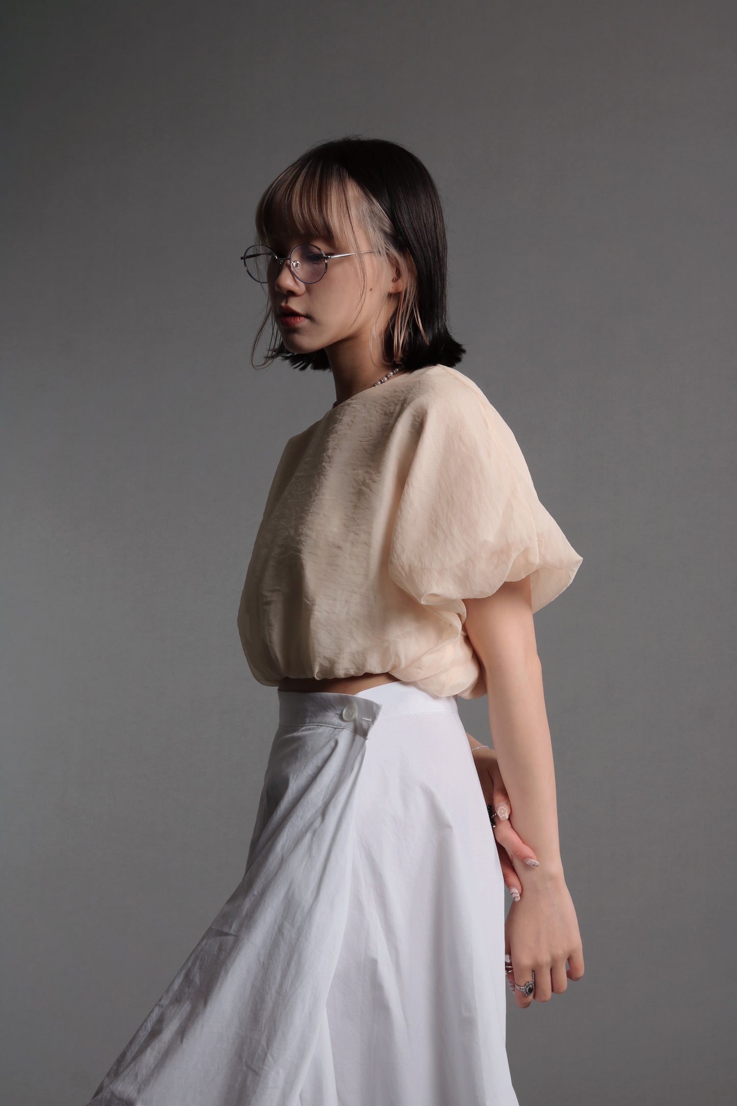 Bubble Blouse (Yellow)