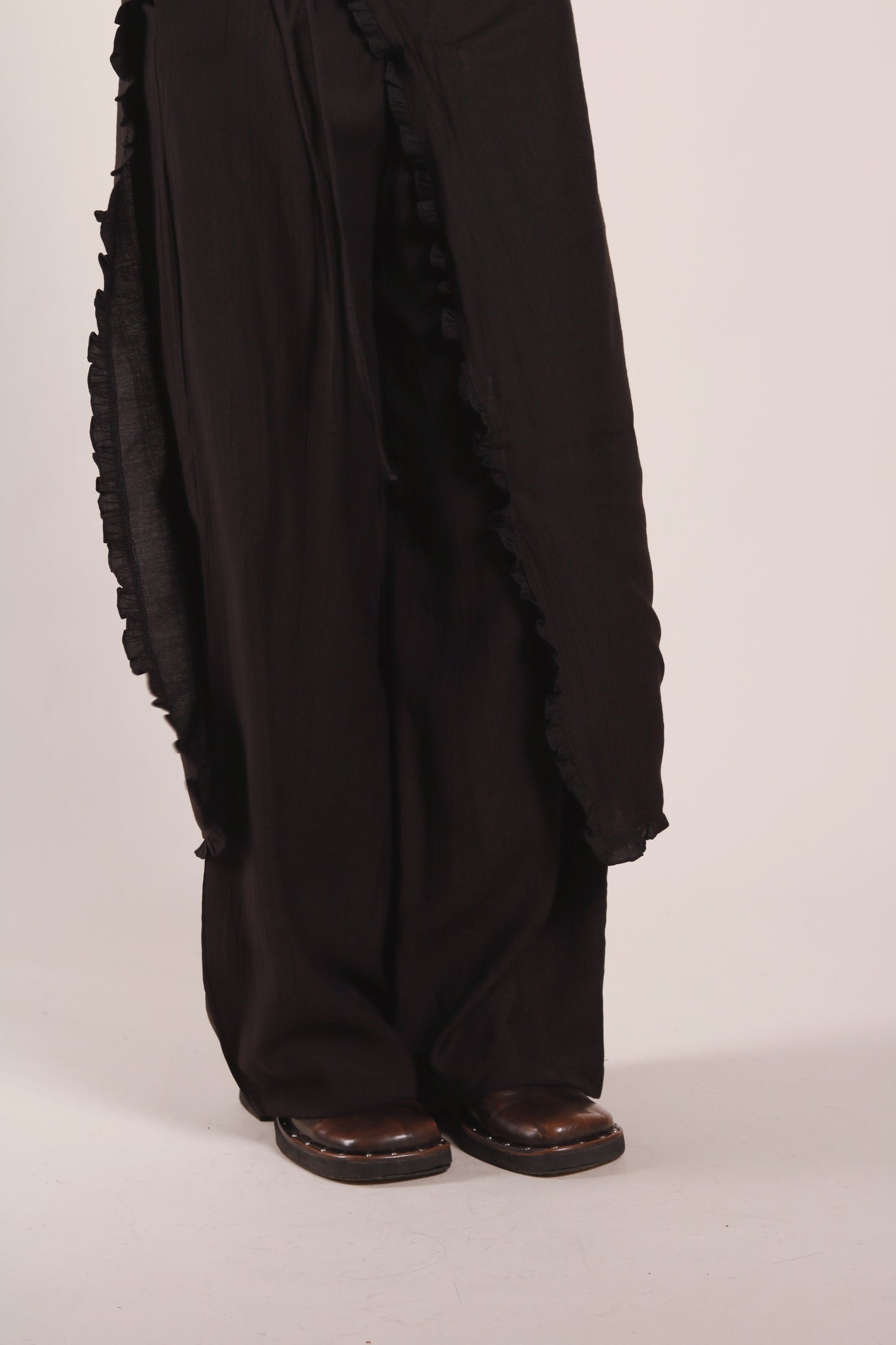 Wanda Layered Pants (Black)