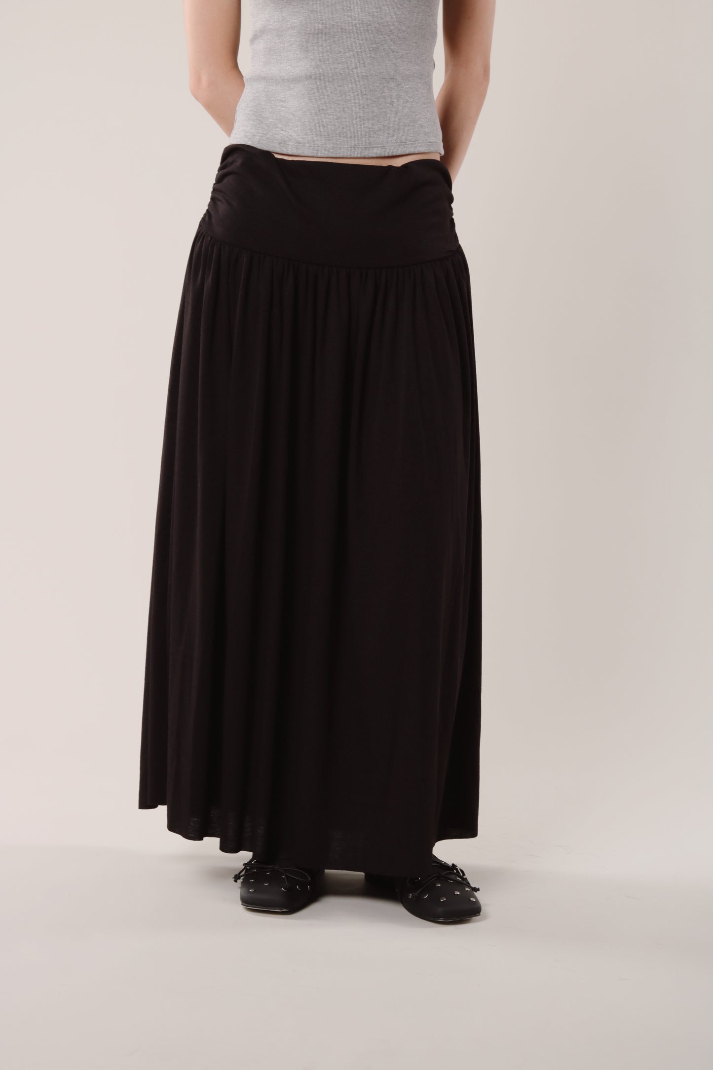 Softy Lazy Skirt (Black)