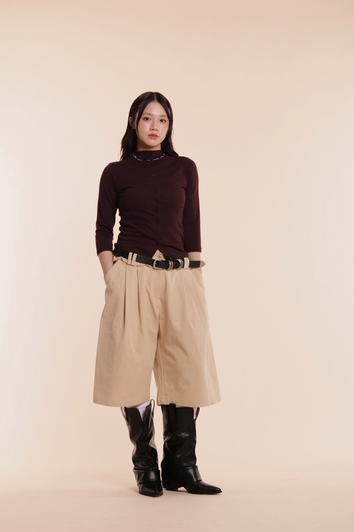 Cora Tee (Brown)