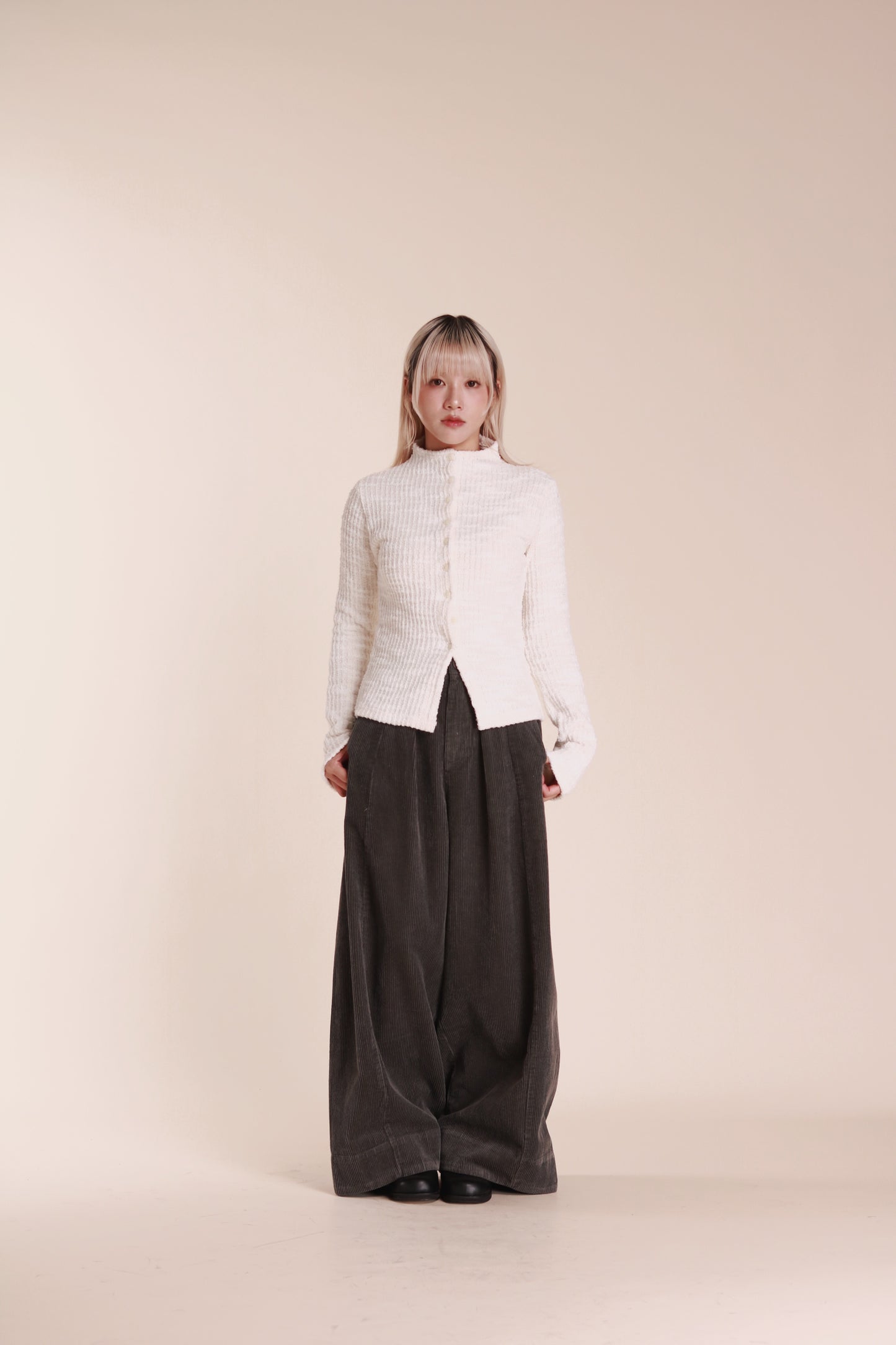 Textured Top (Ivory)