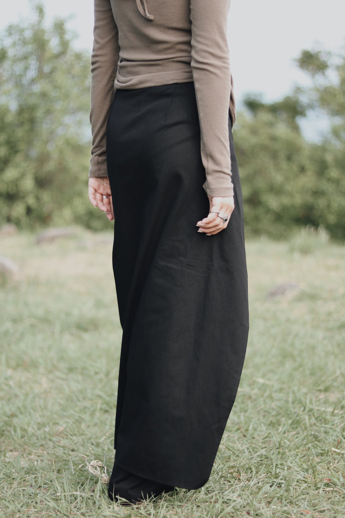 Layered Pants (Black)