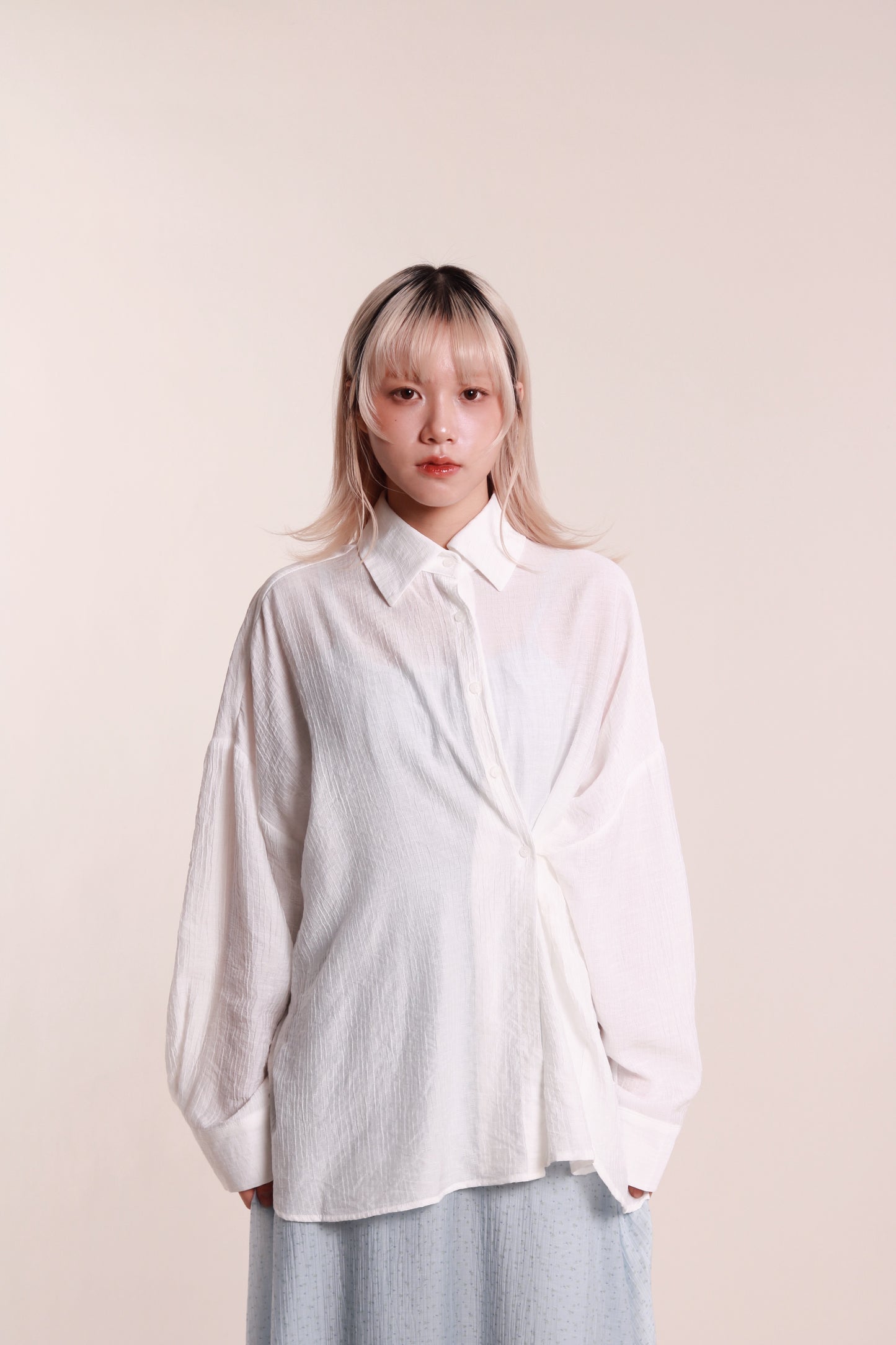Softy Oversize Shirt (White)