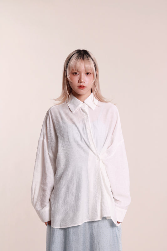 Softy Oversize Shirt (White)