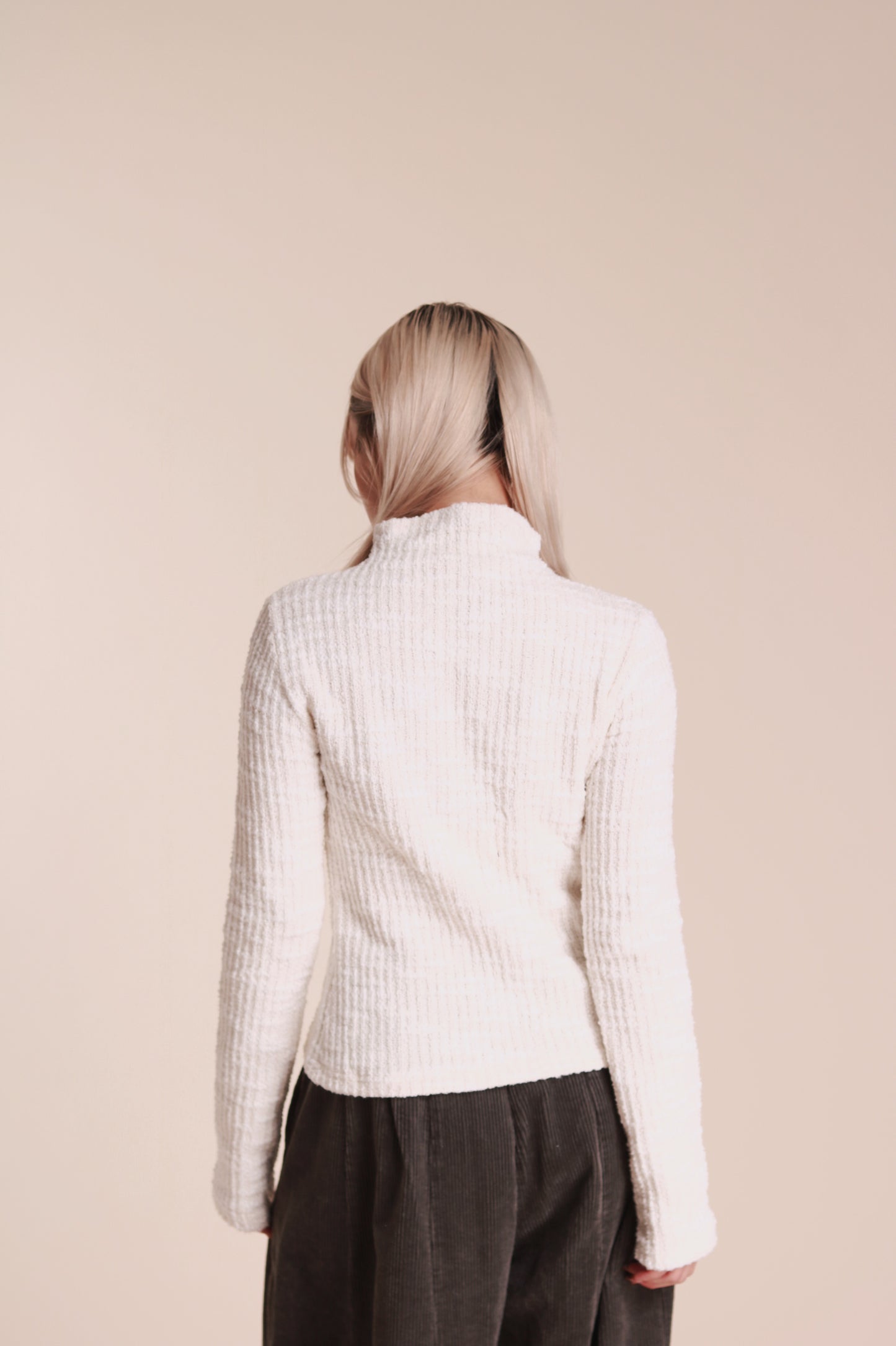 Textured Top (Ivory)