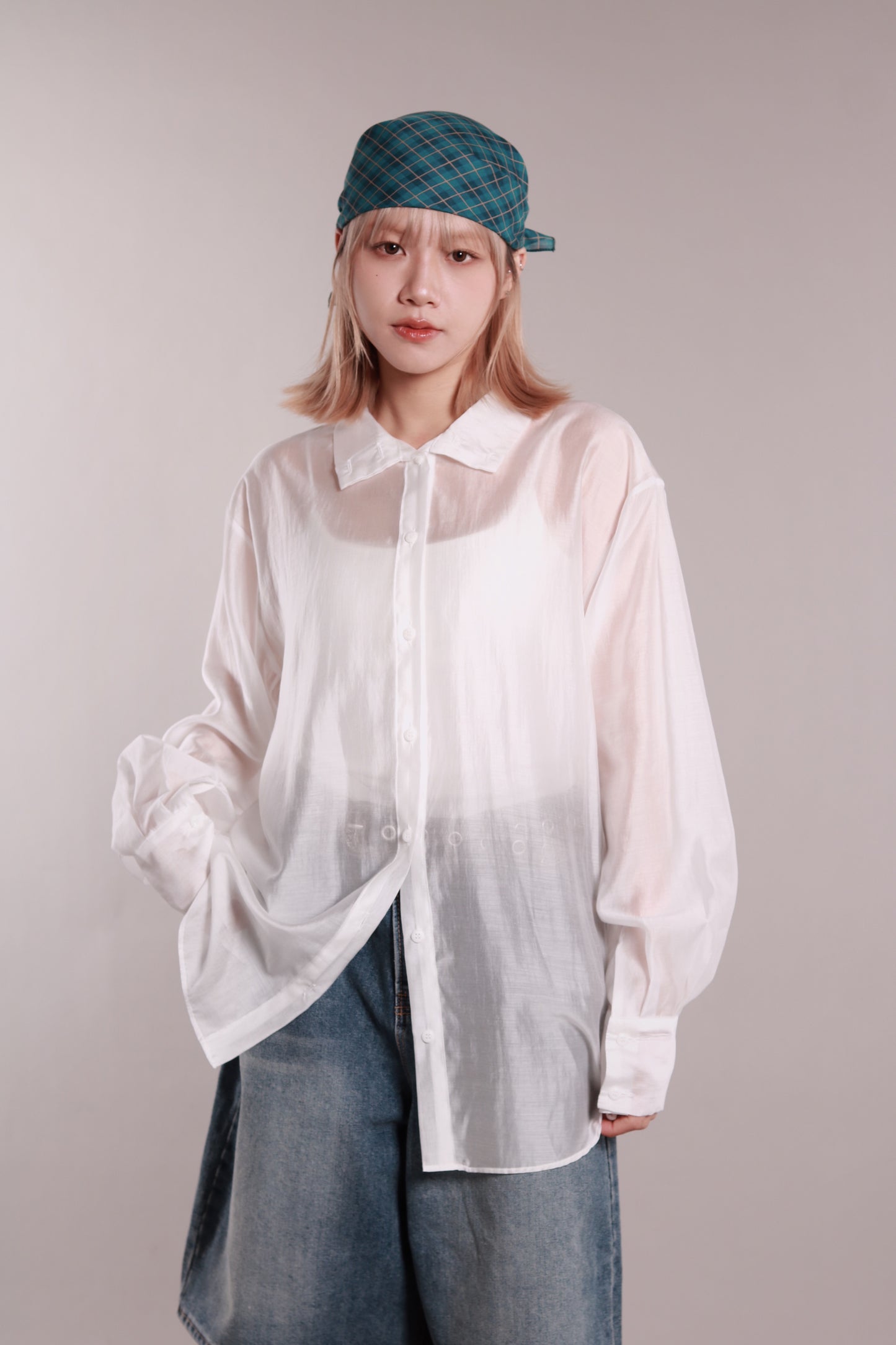 Sheer Shirt (White)