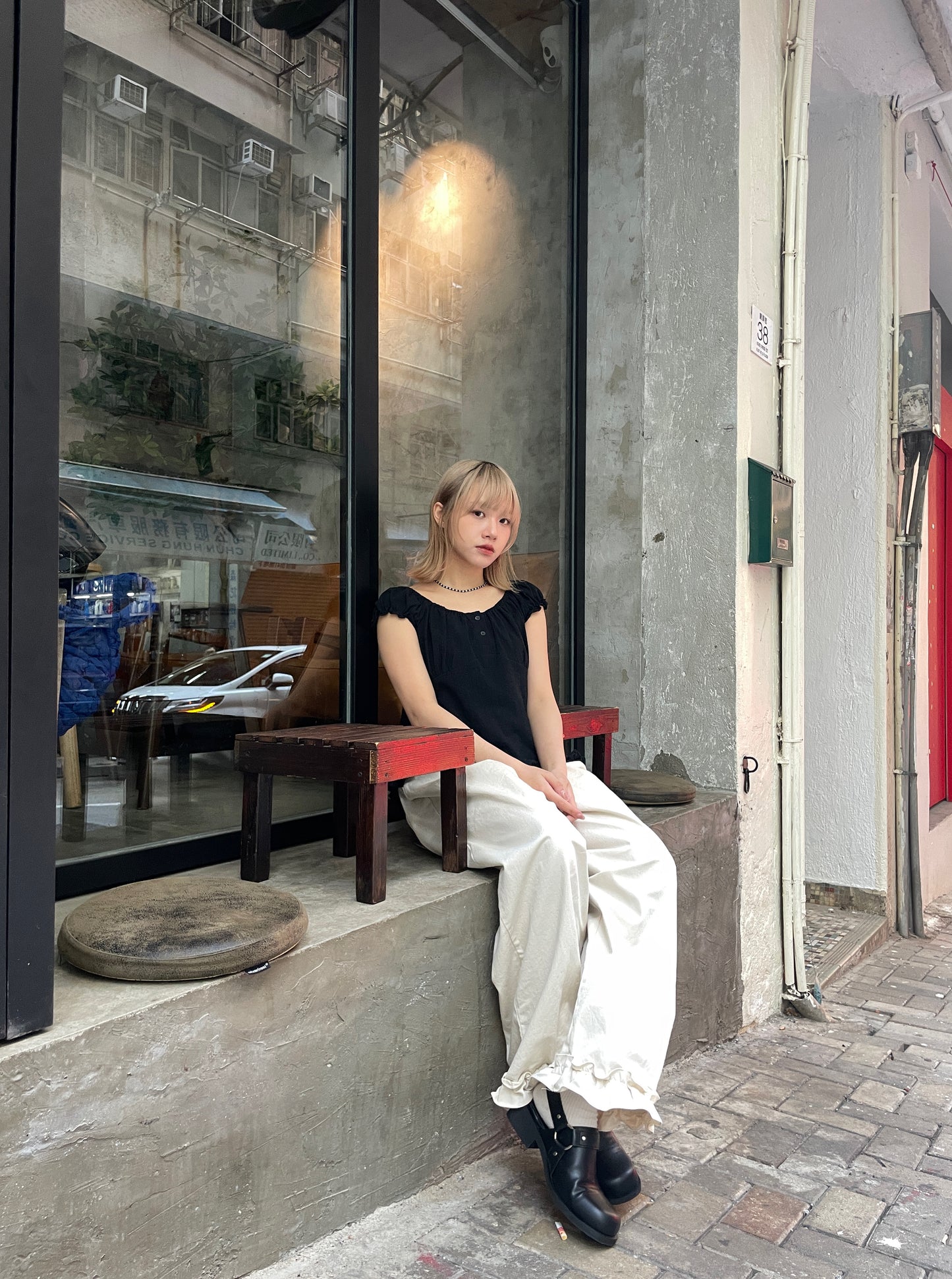 Betty Blouse (Black)