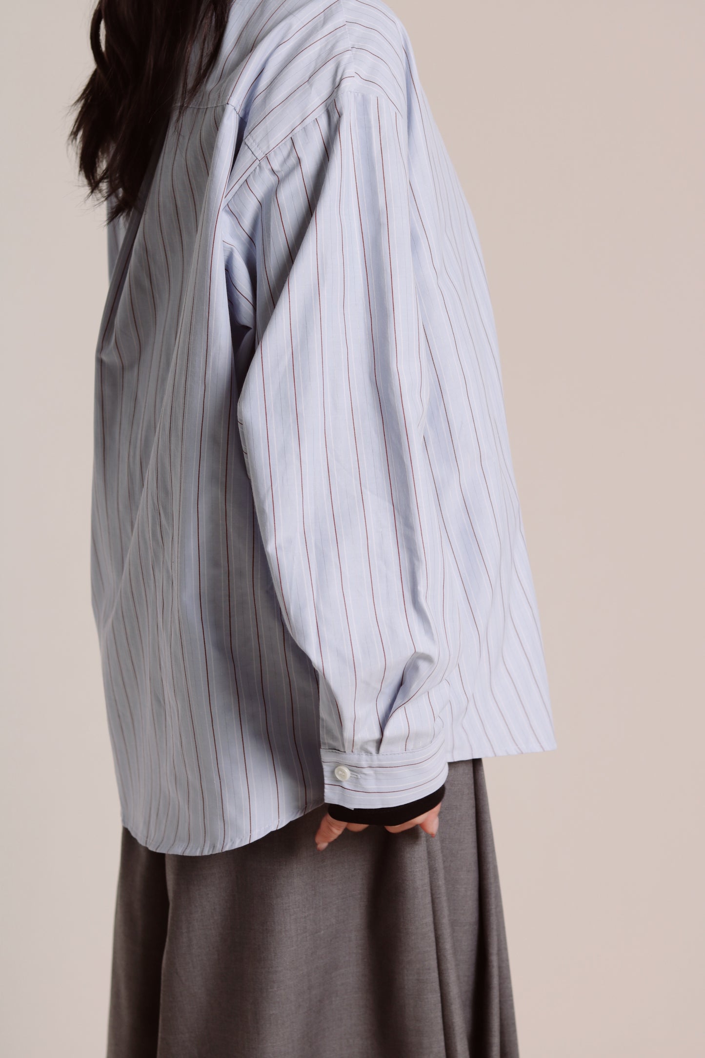Spring Striped Shirt (Blue)