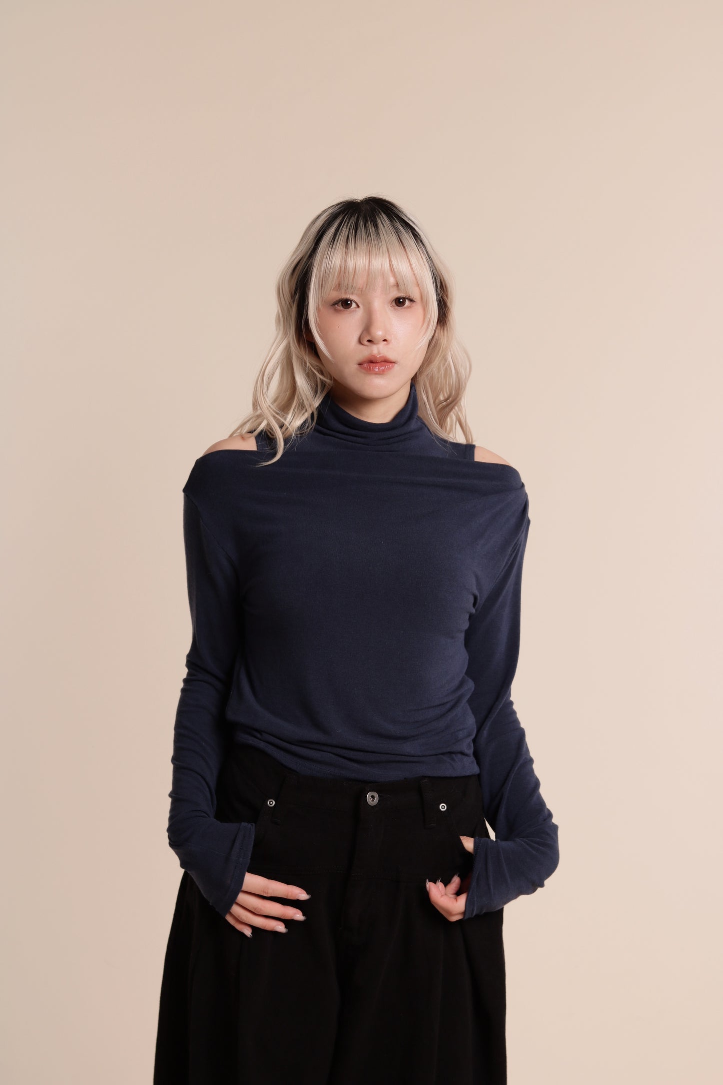 Dinah Top Set (Navy)