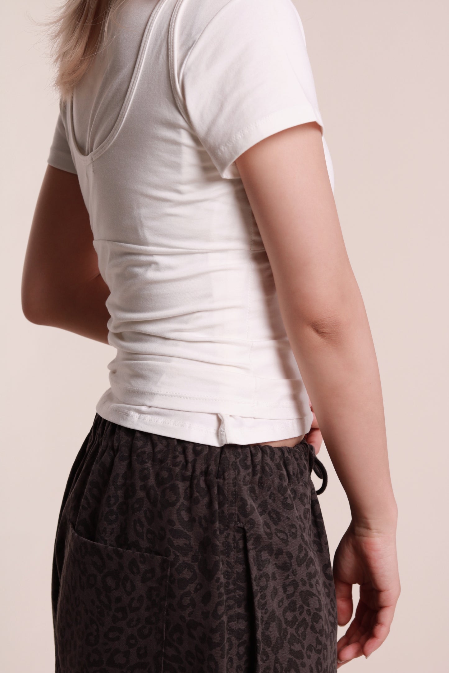 Lyla Tee Set (White)