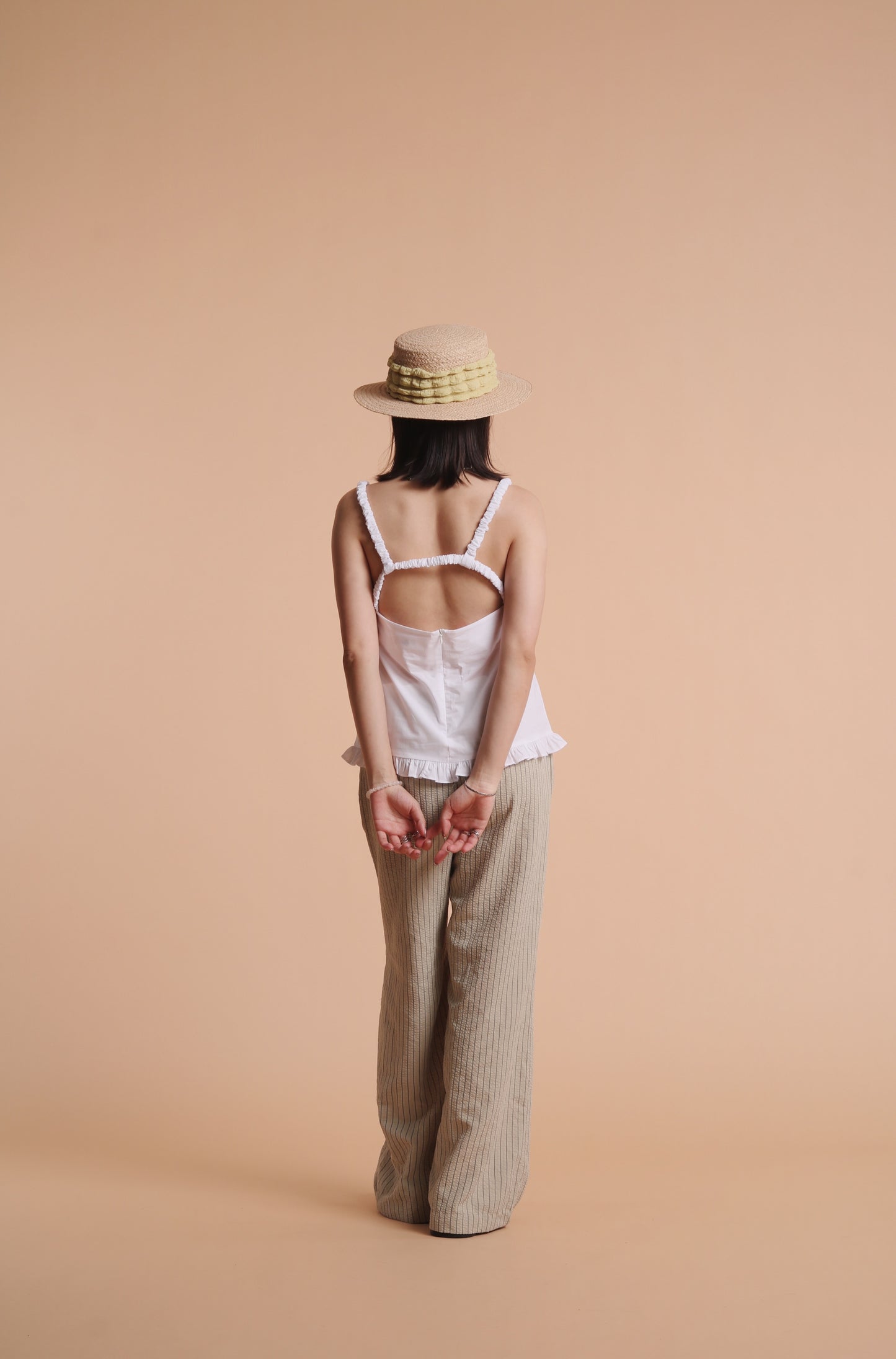 Striped Lazy Pants (Green)