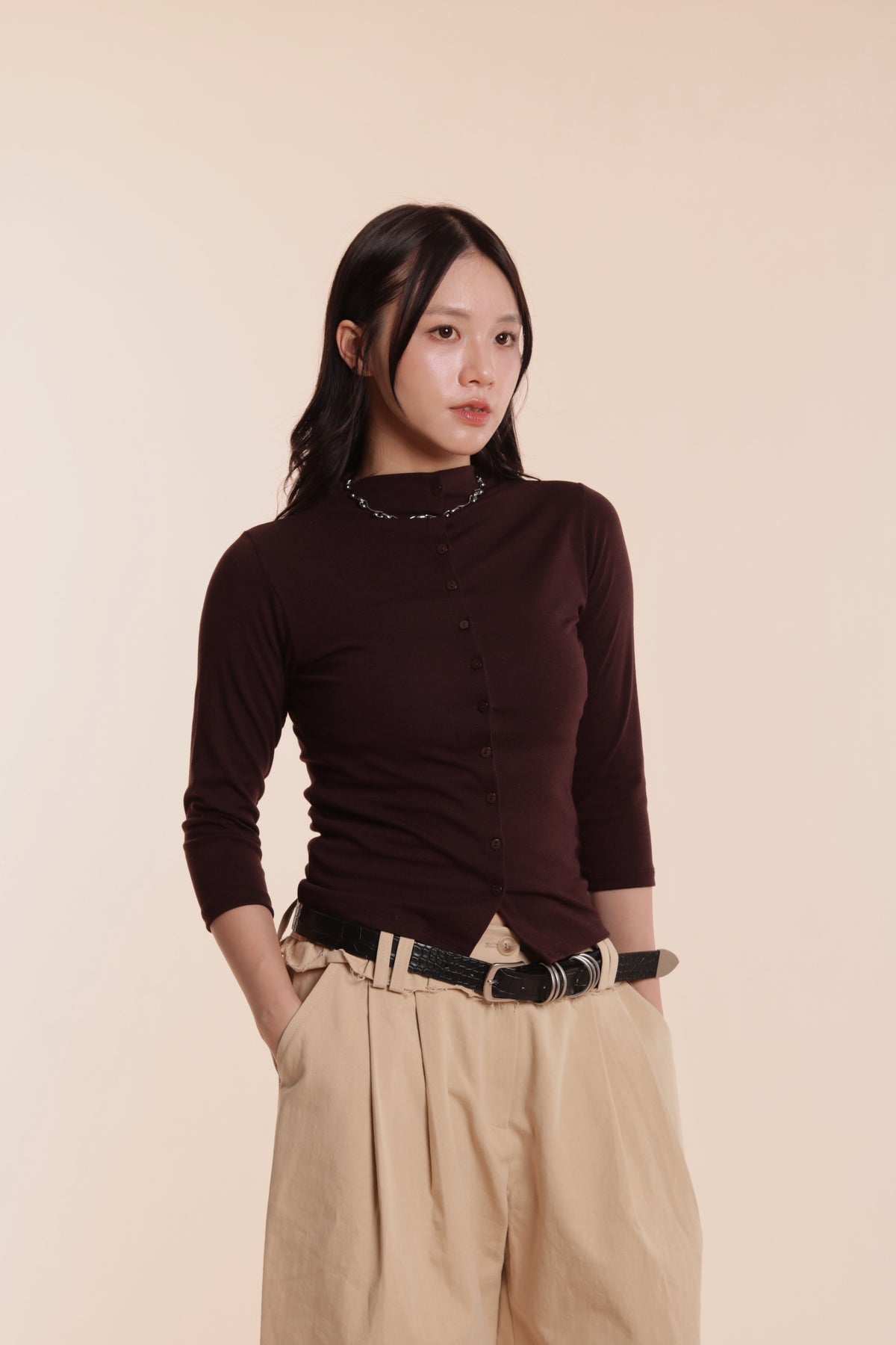Cora Tee (Brown)