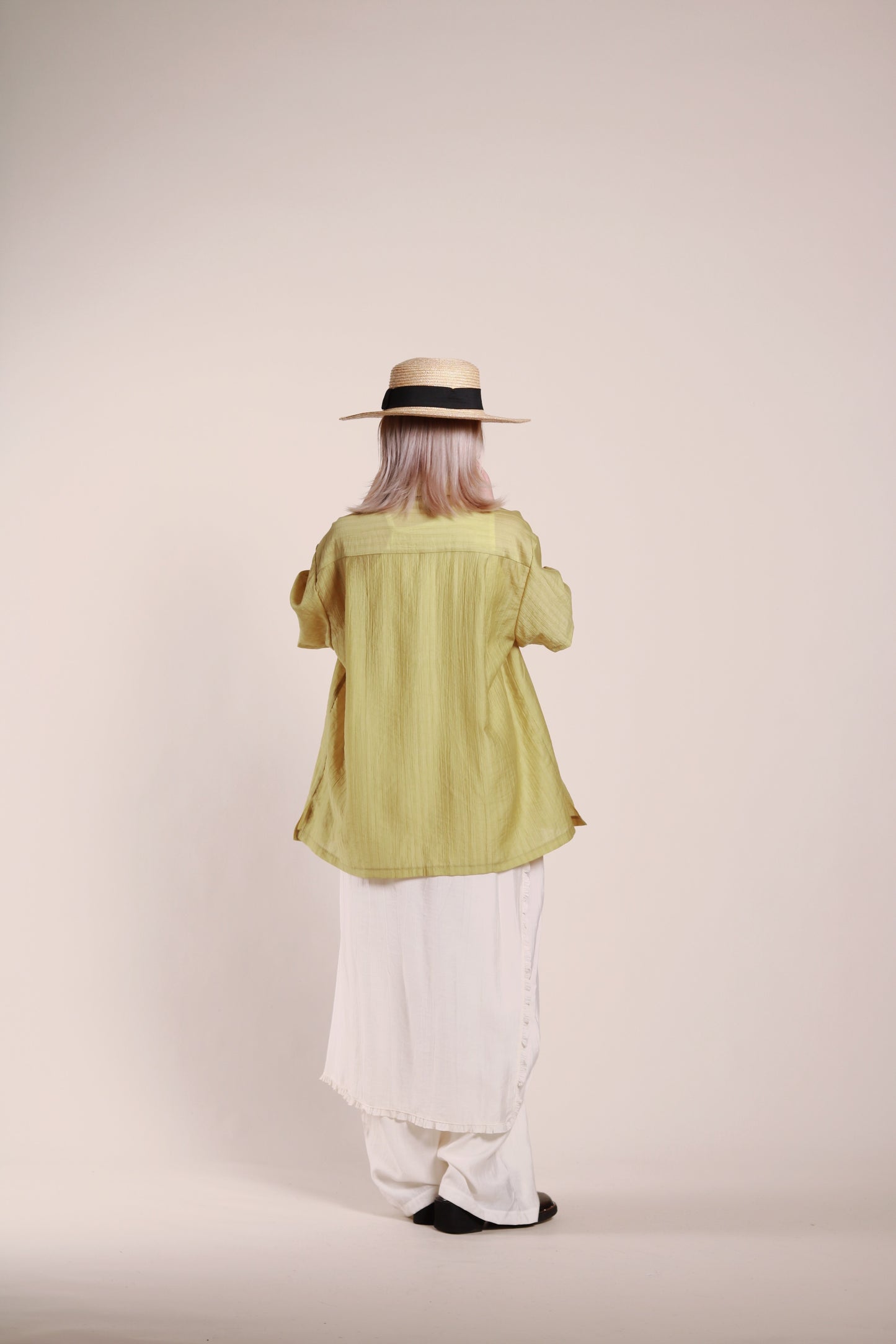 Wanda Layered Pants (Ivory)