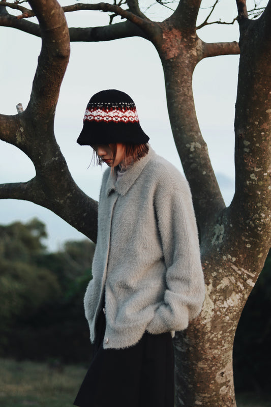 Snow Bucket Hat (Black)