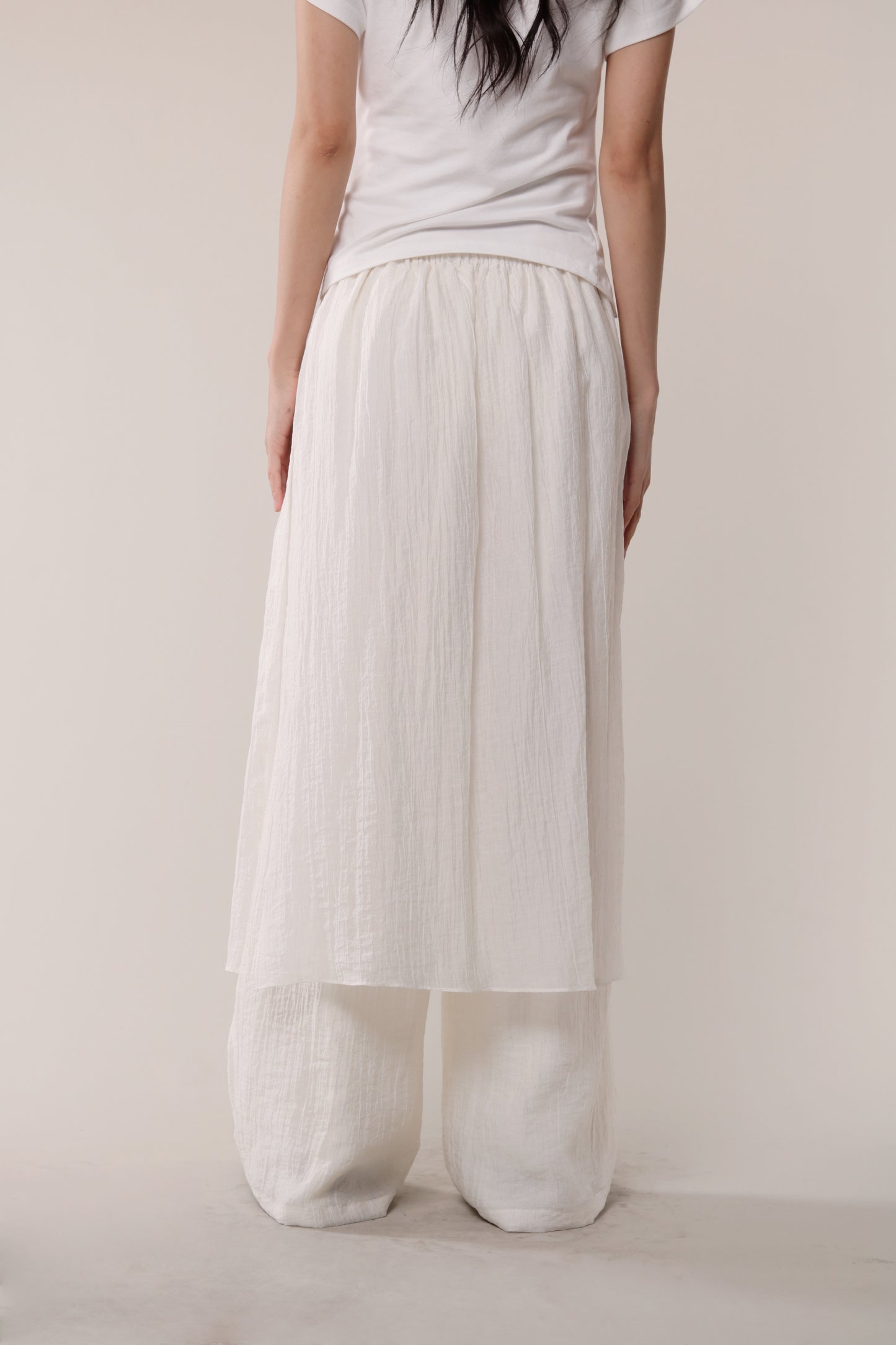 Layered Pants (Ivory)