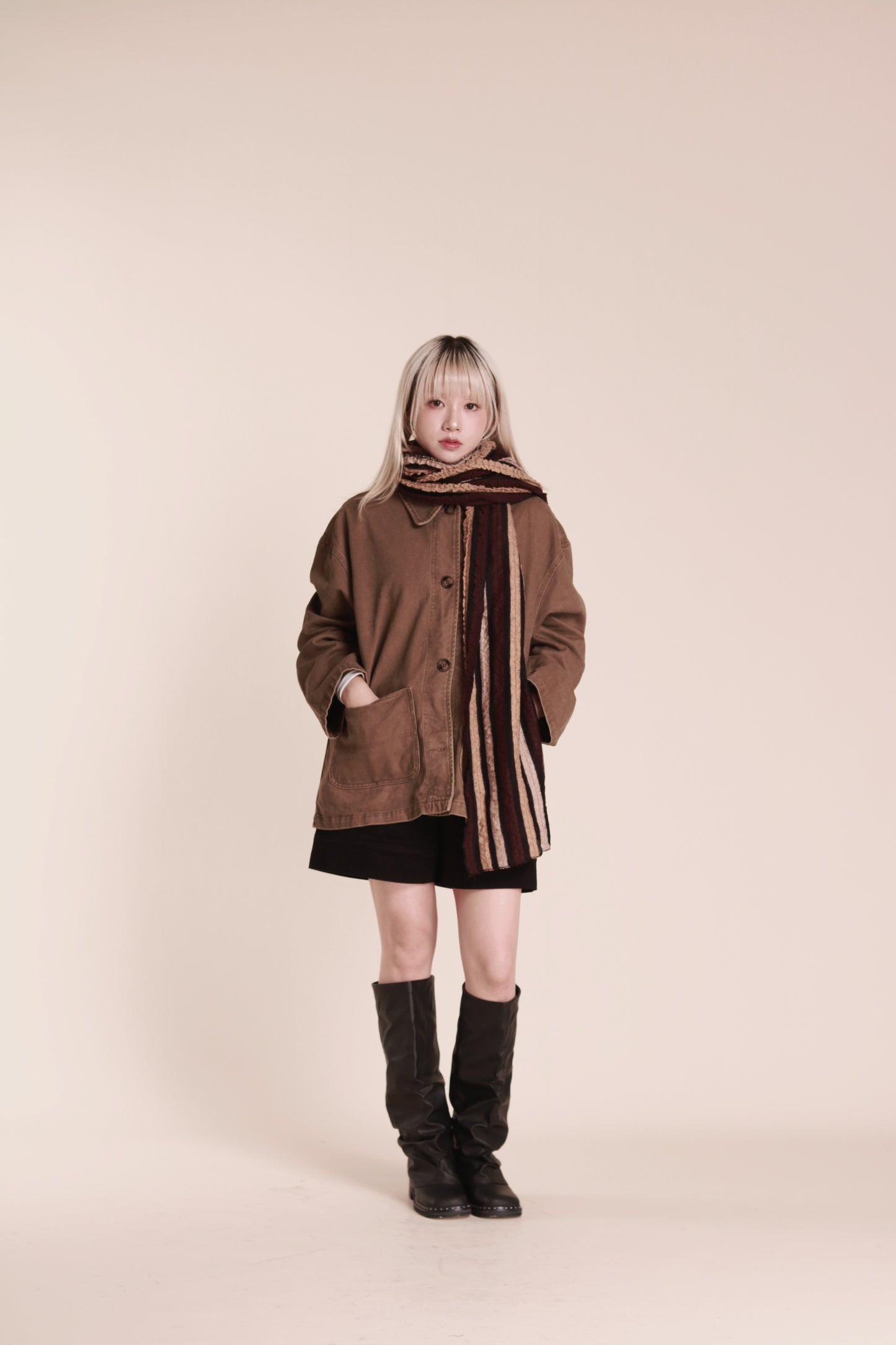 Atwood Scarf (Brown)