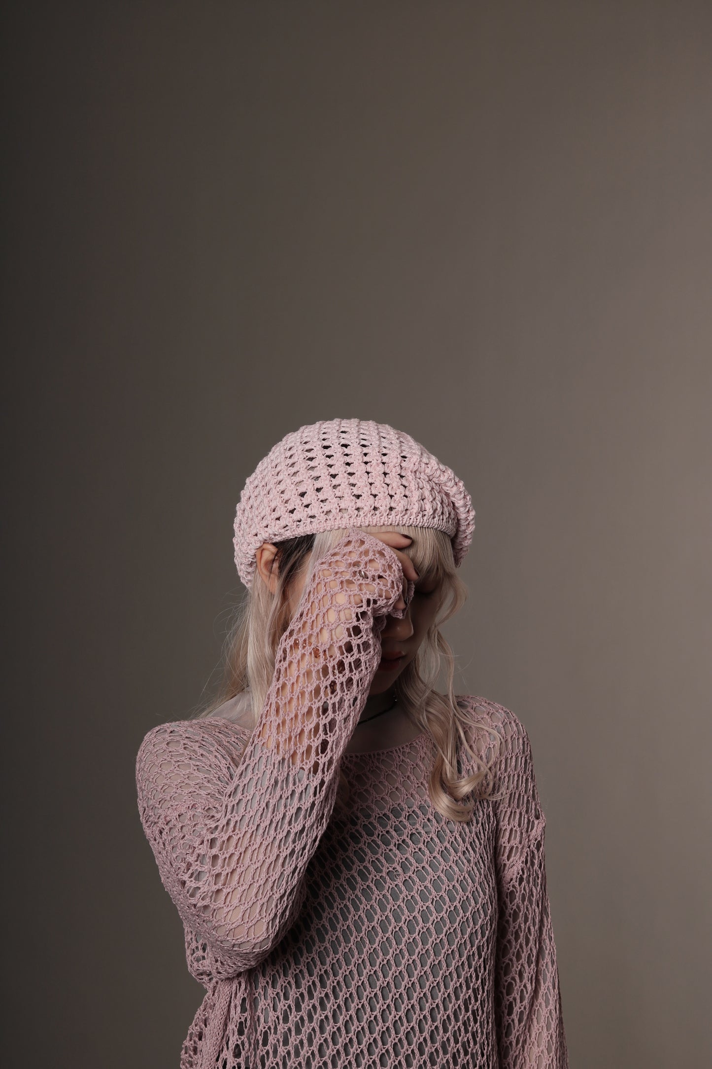 Daily Knit Beret (Black/Blue/Pink/Purple/White)