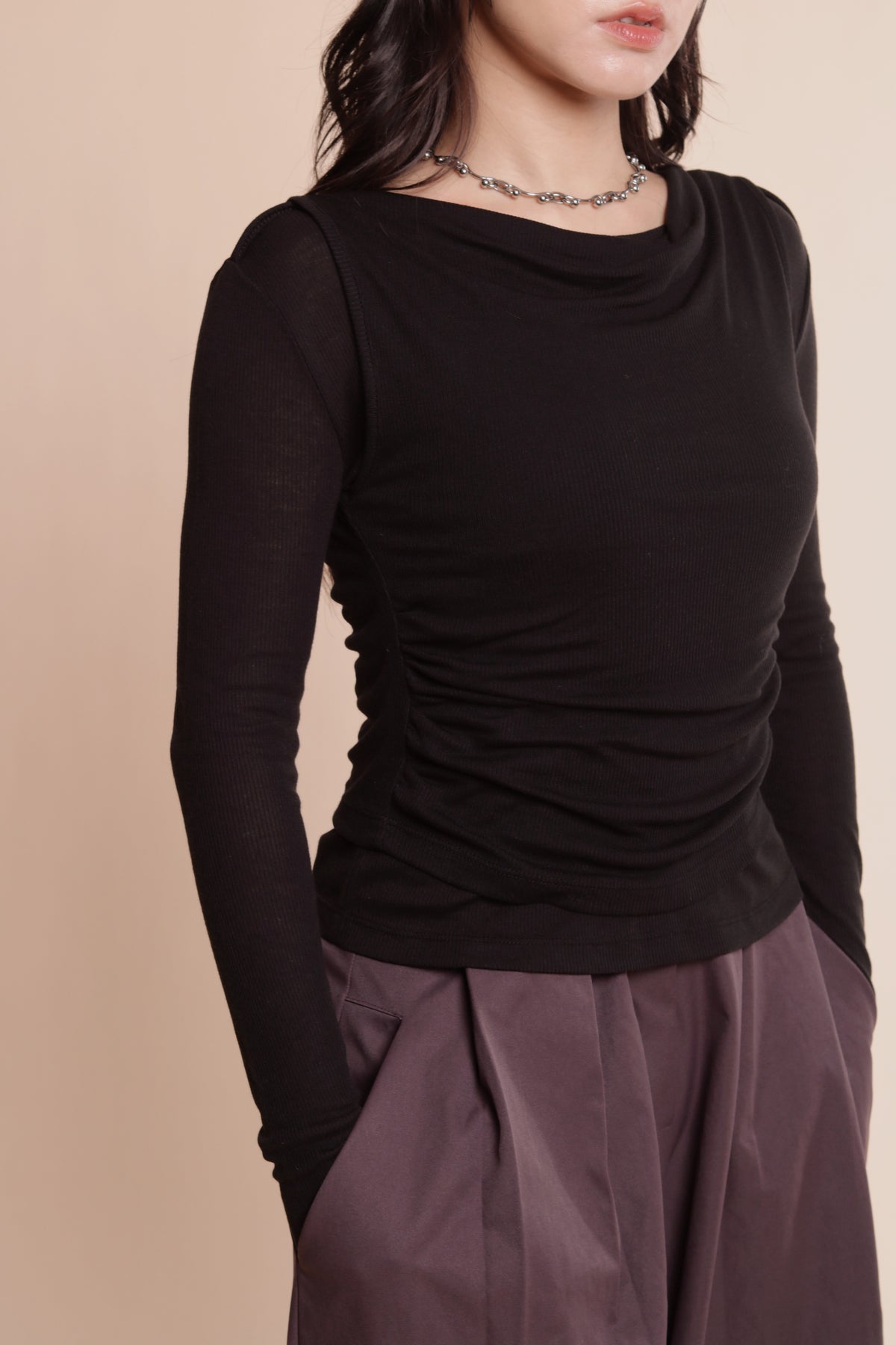 Gemma Top Set (Black)