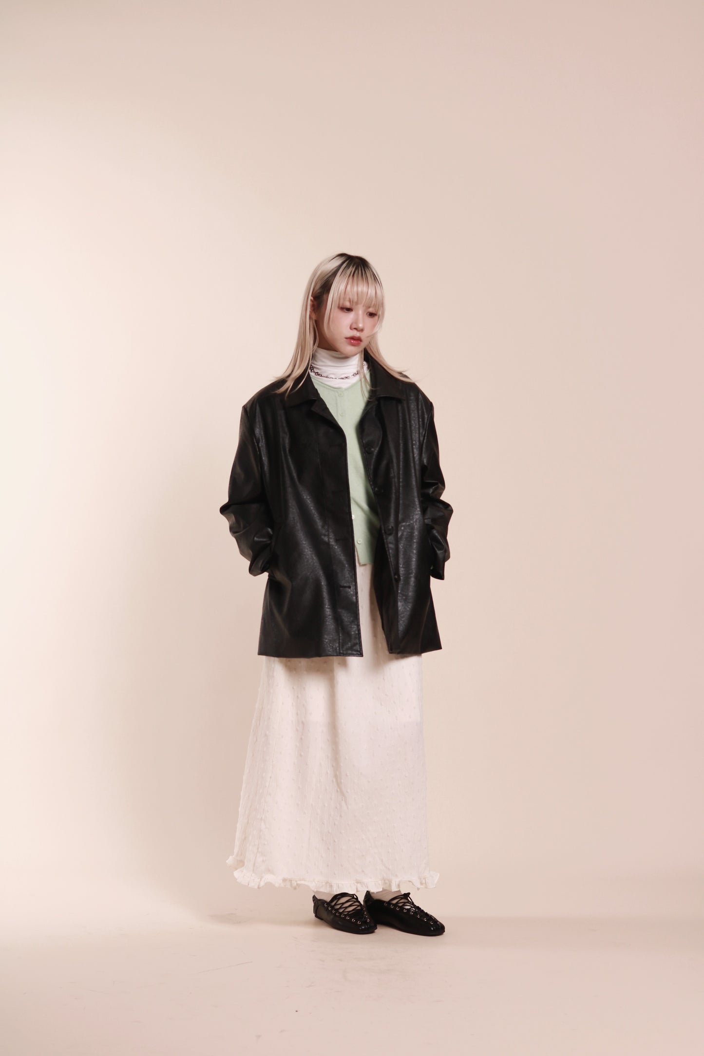 Dot Dot Skirt (Ivory)