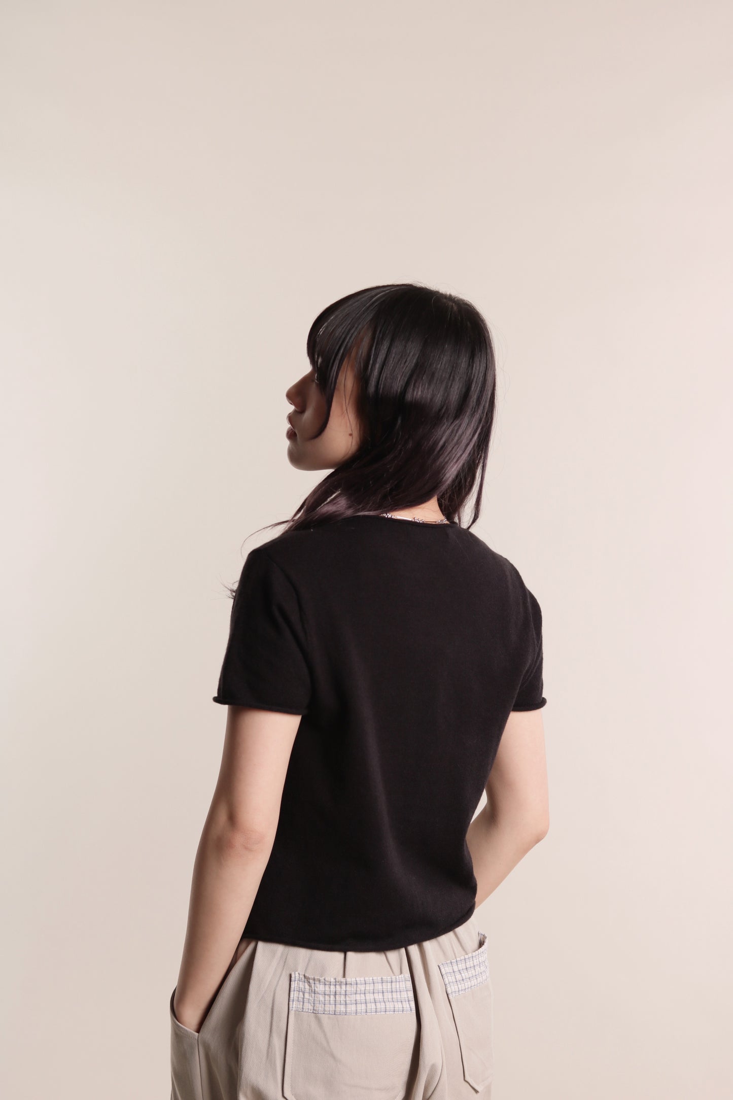 Mini Cardigan (Black)