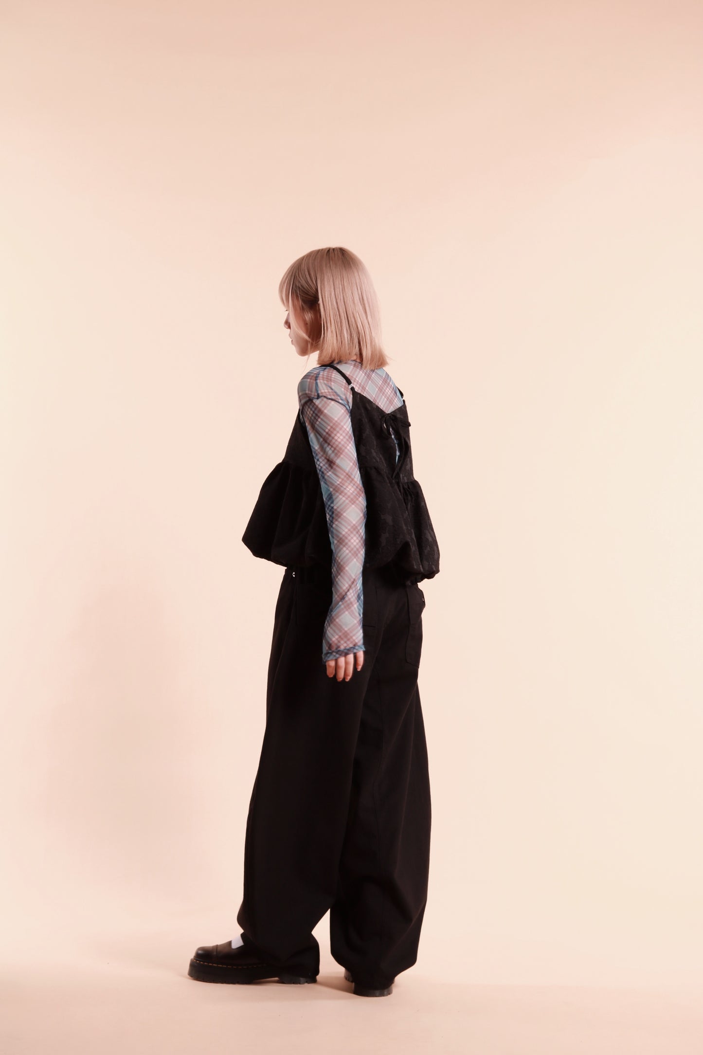 Ribbon Jeans (Black)