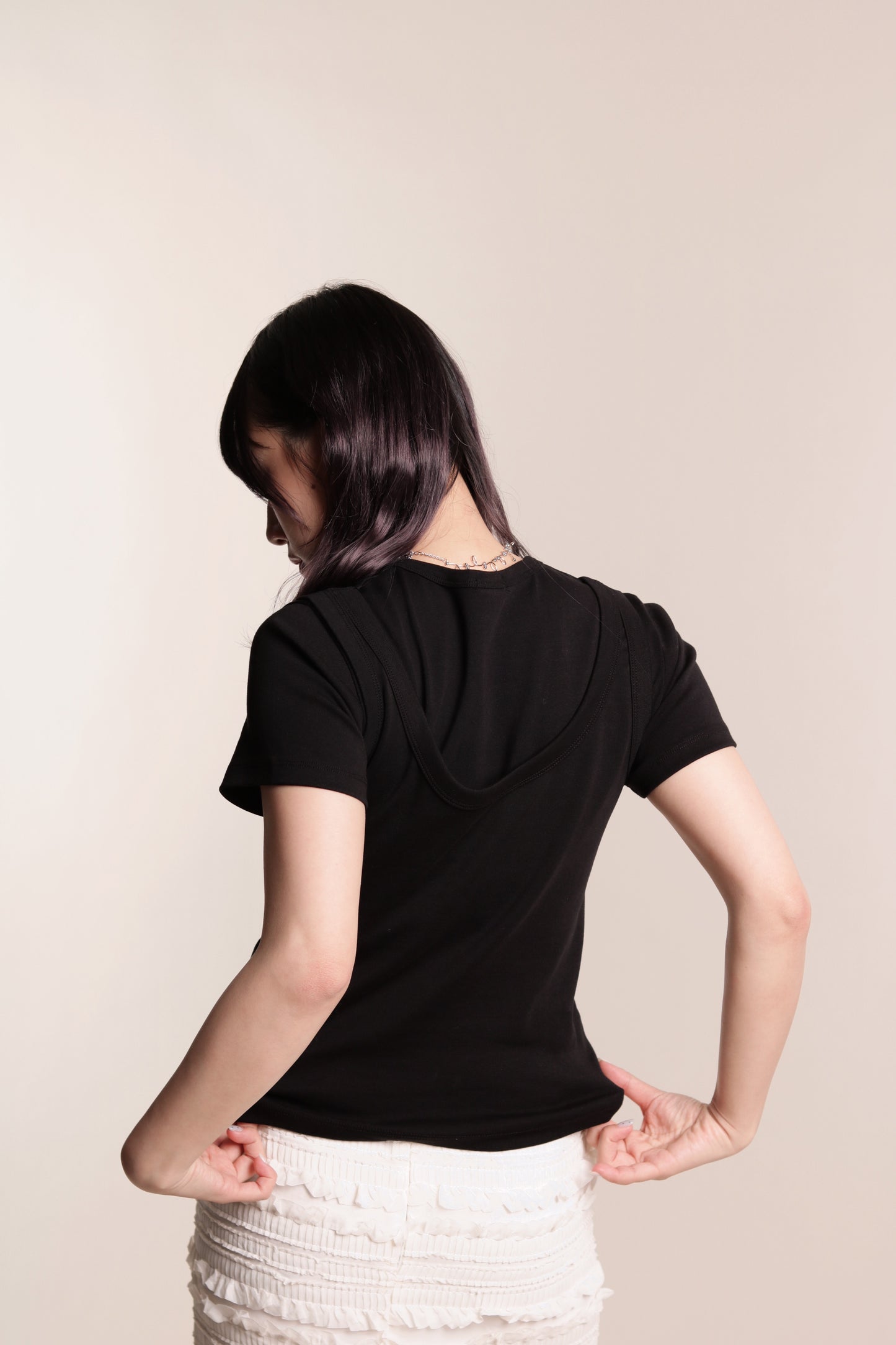 Gina Tee Set (Black)