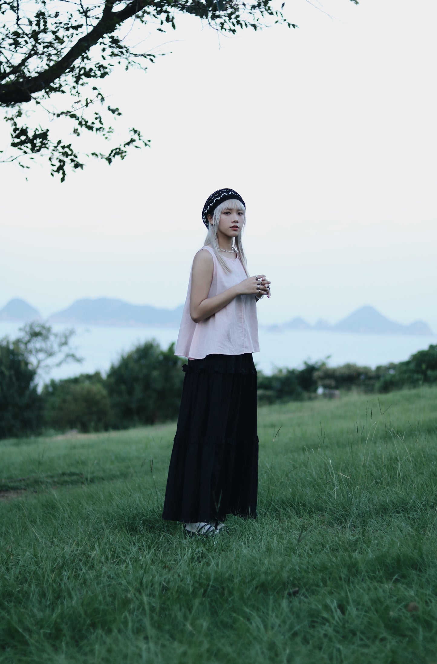 Daily Sleeveless Top (Pink)