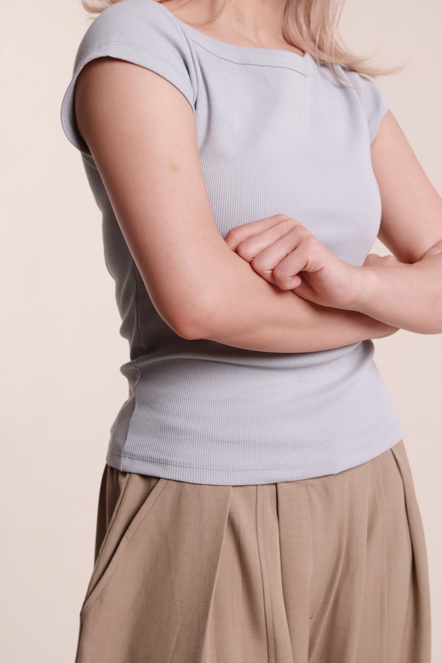 Summer Daily Tee (Baby Blue)