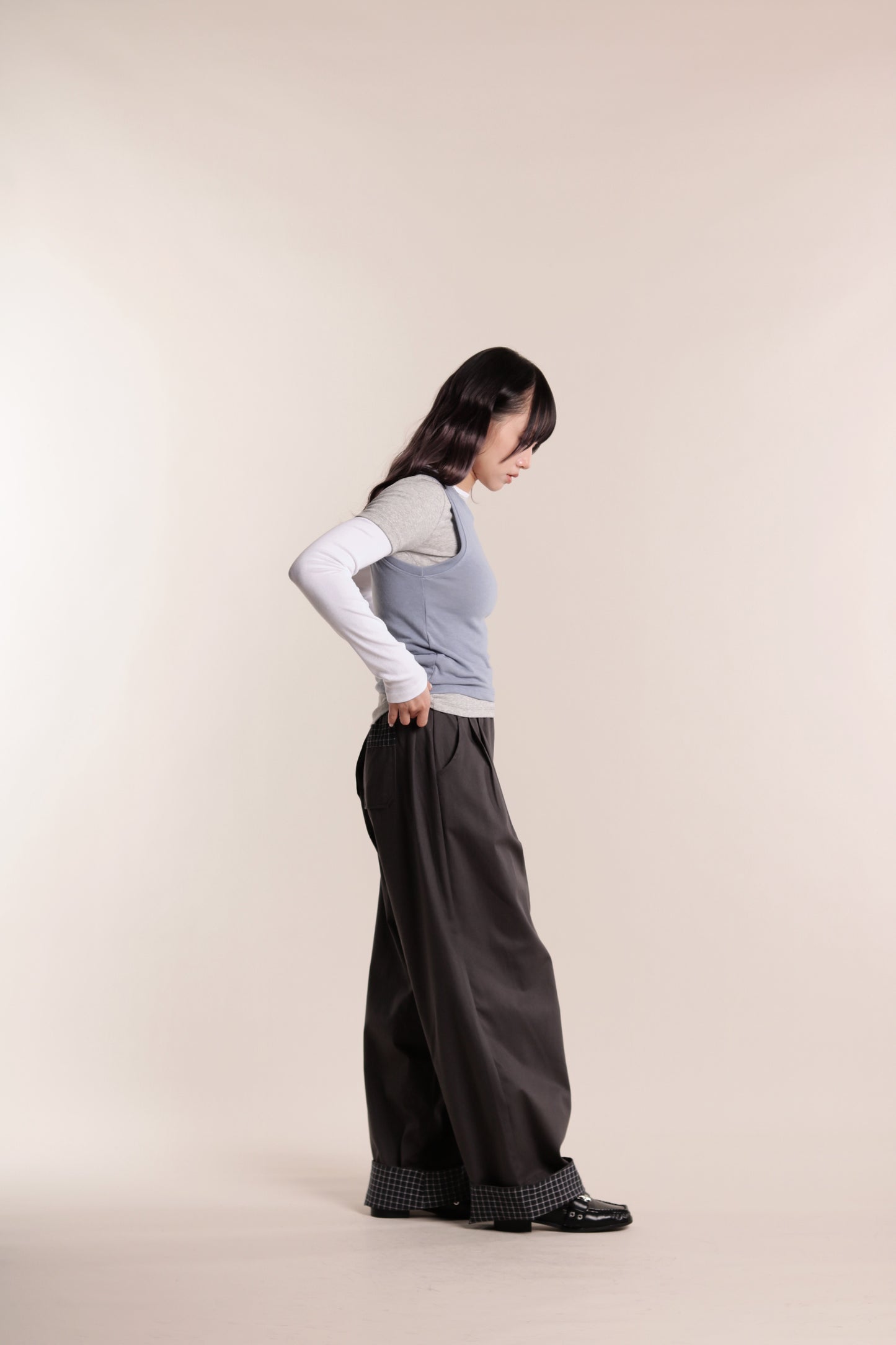 Aria Layered Top (Sky)