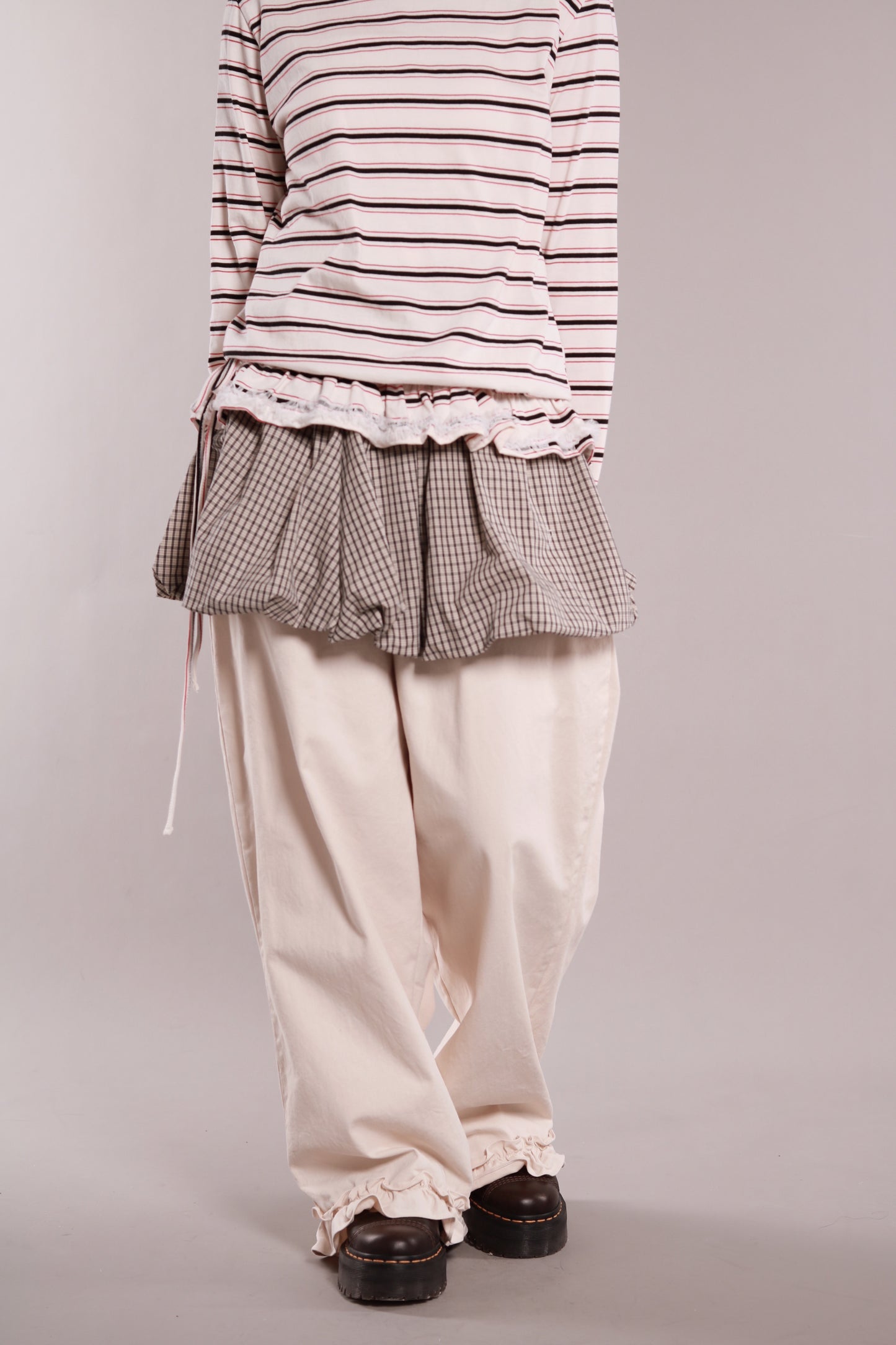 Ballon Mini Skirt (Beige)