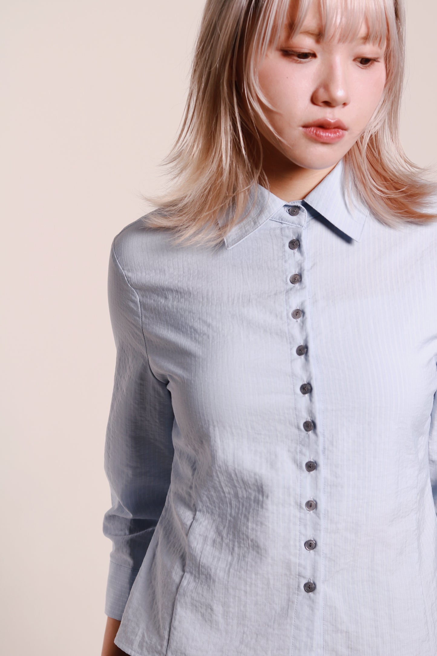 Clean Line Shirt (Blue)