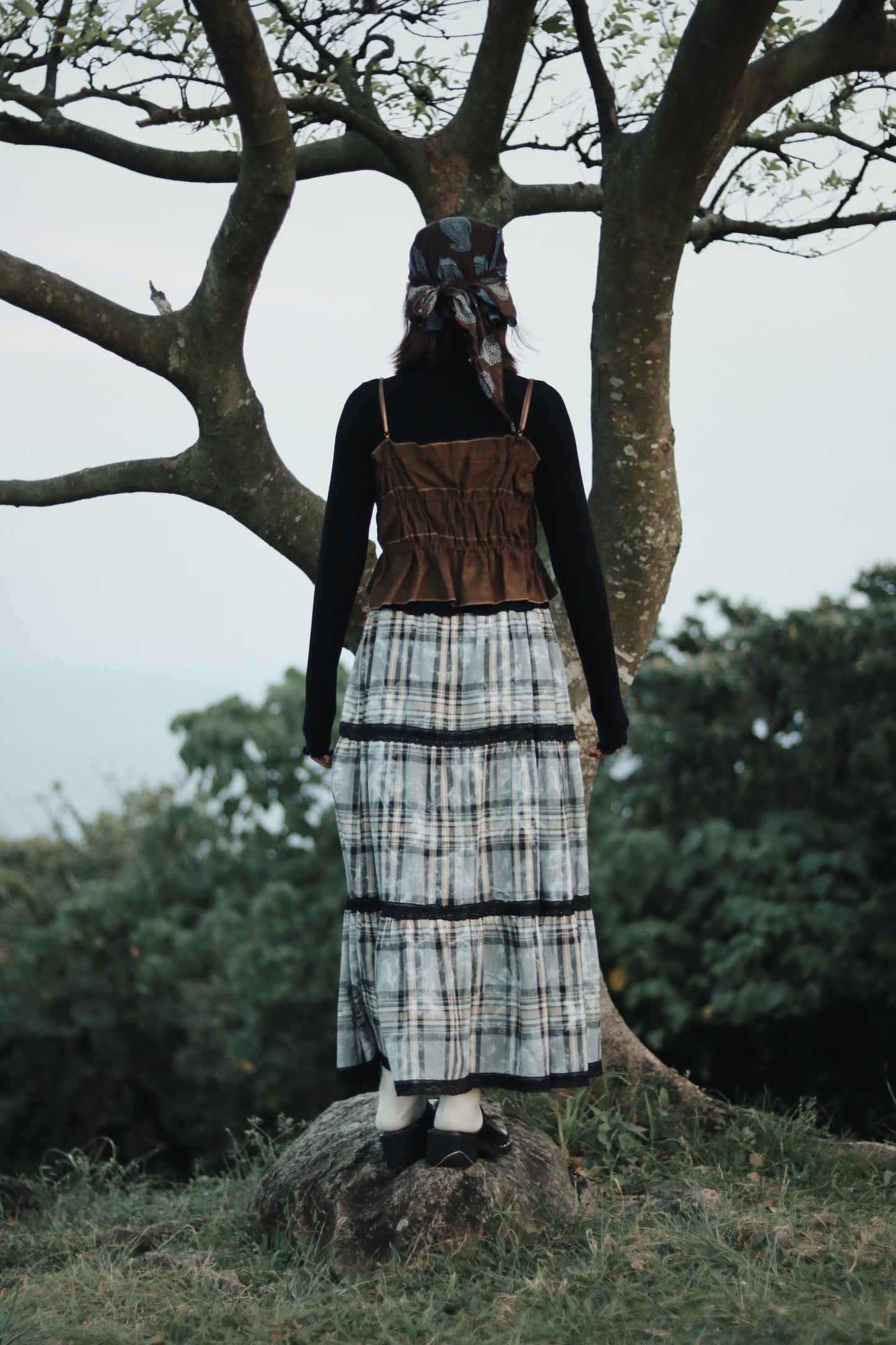 Double Fafa Top (Black)