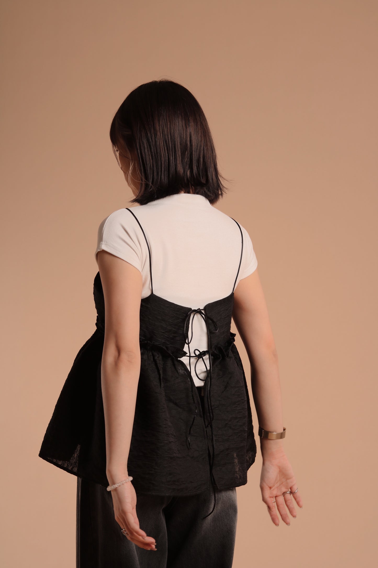 Cap Sleeve Tee (Ivory)