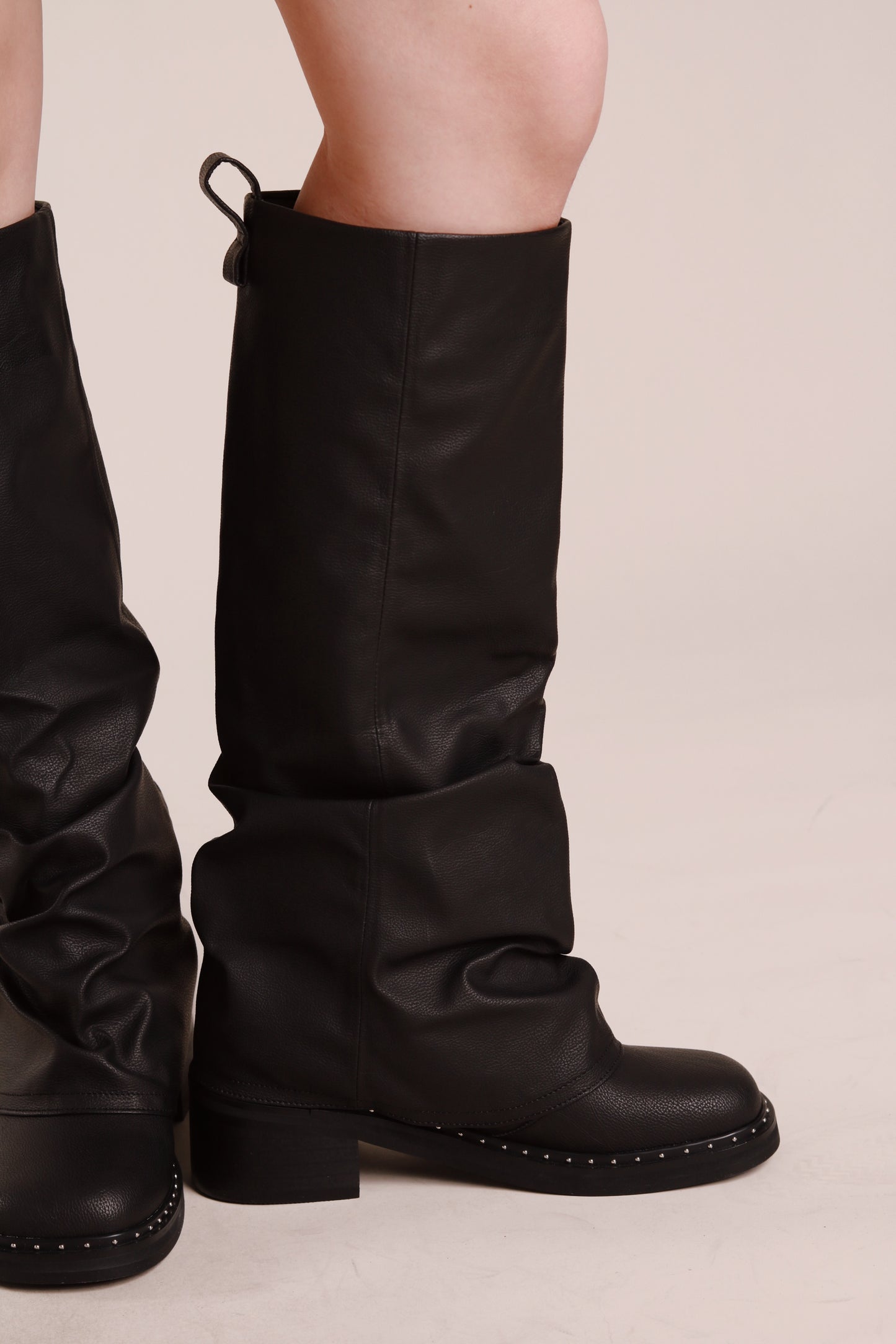 Studded Knee Boots