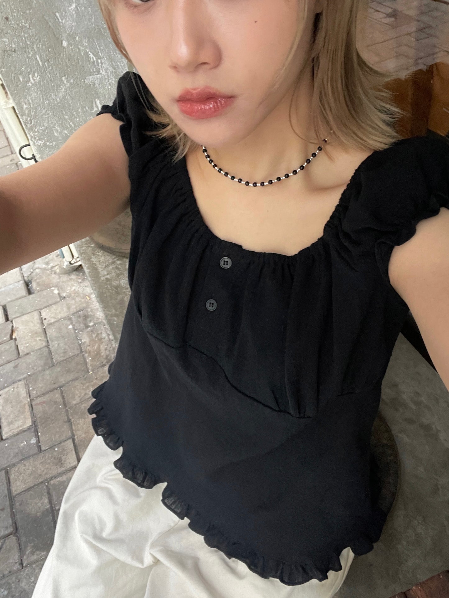 Betty Blouse (Black)