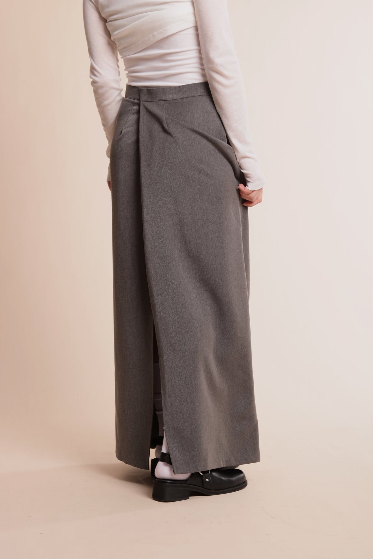 Split Skirt (Grey)