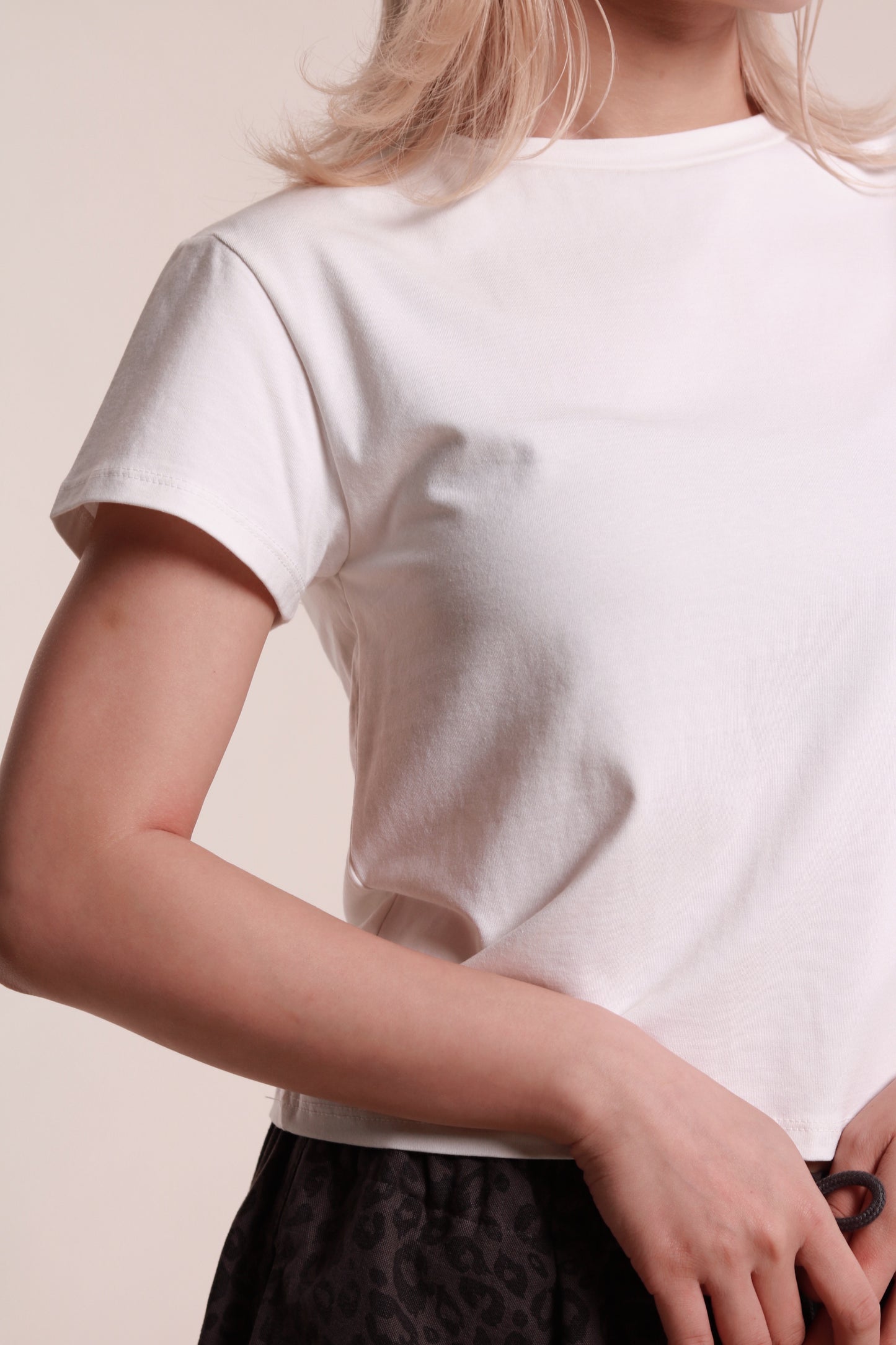 Lyla Tee Set (White)