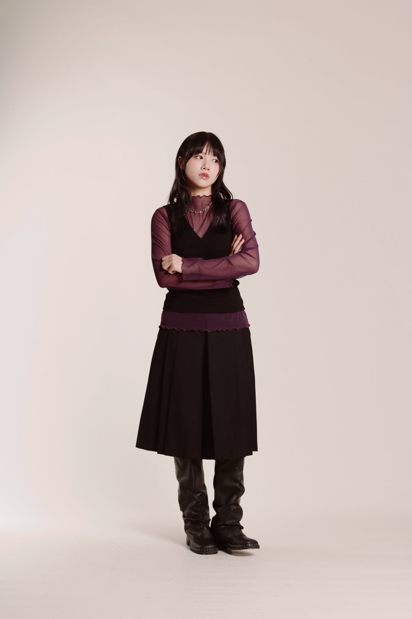 Doll Lace Sleeveless (Black)