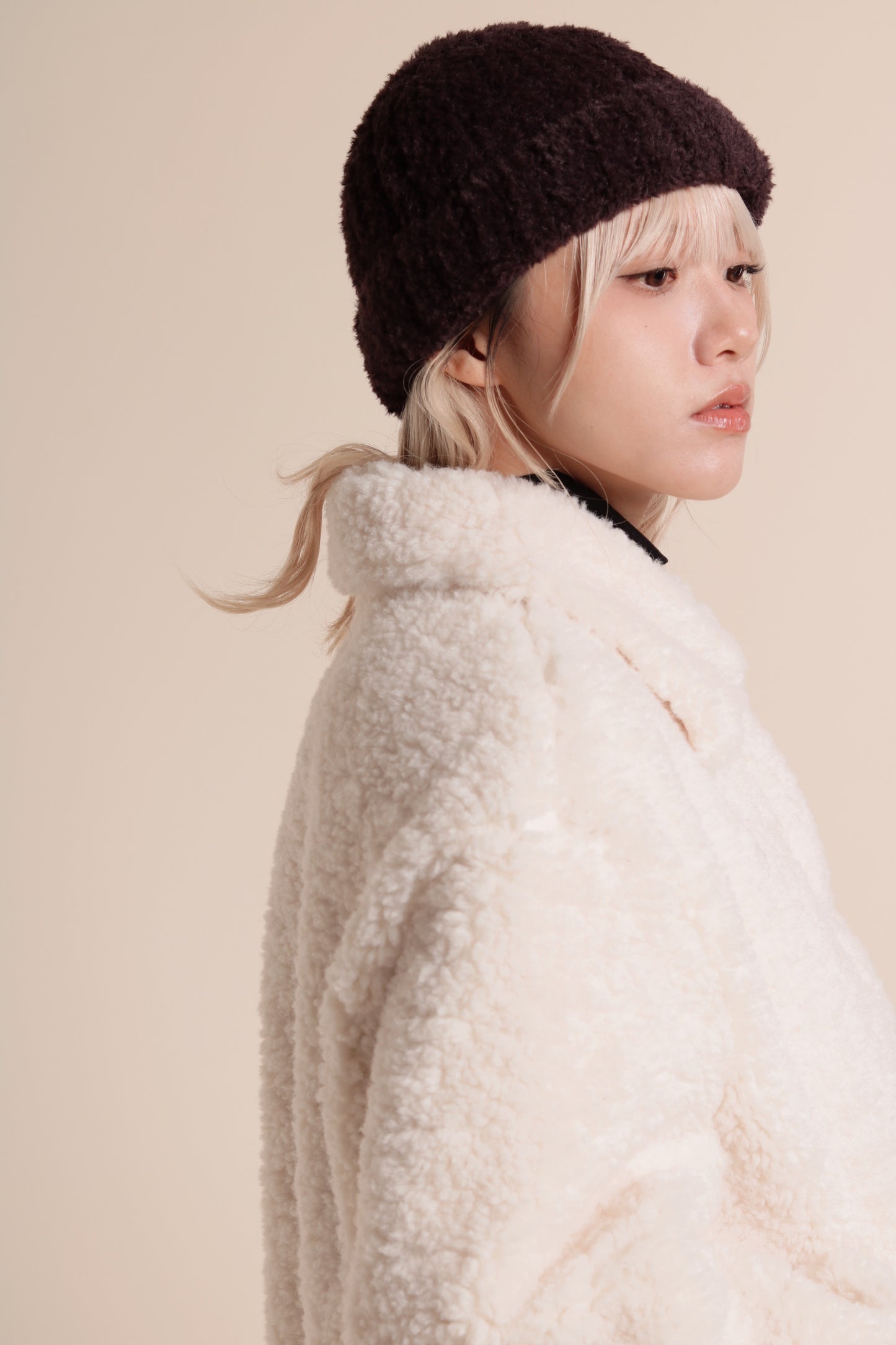 Teddy Bear Jacket (Ivory)