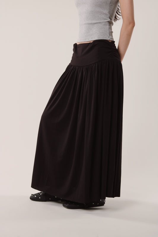 Softy Lazy Skirt (Black)
