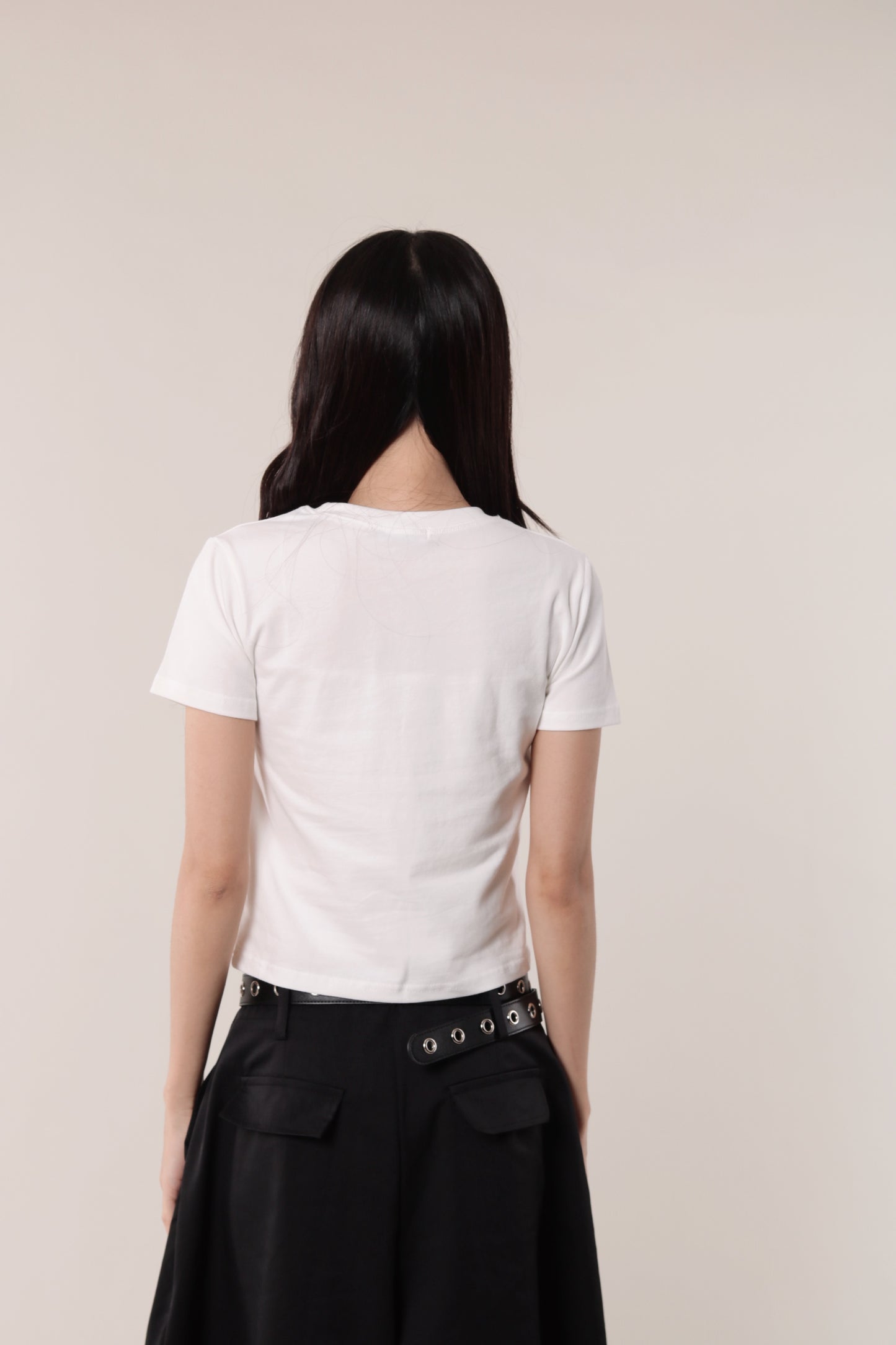 Horse Cropped Tee