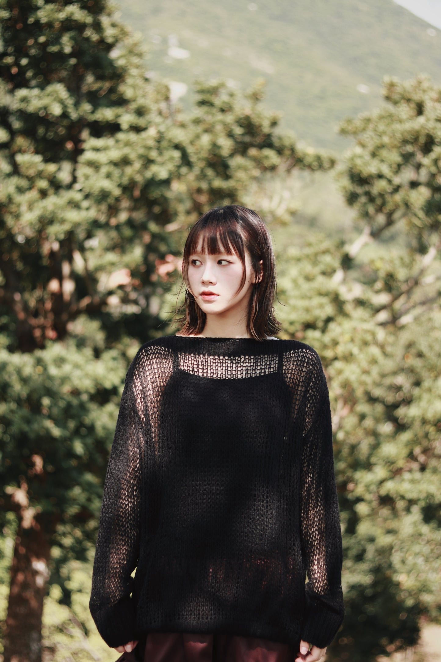 Autumn Knit Top (Black)