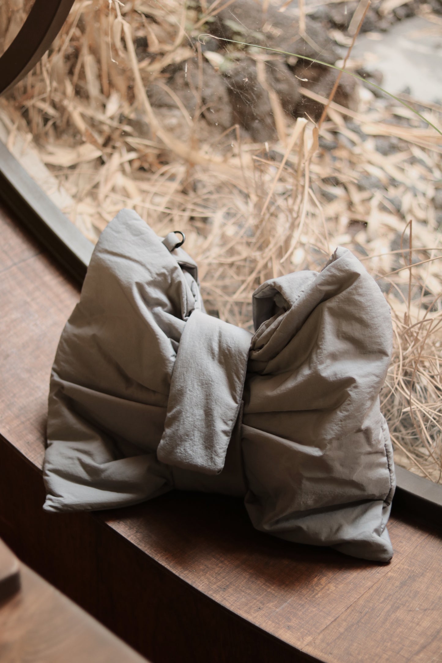 Ribbon Bag (Grey)