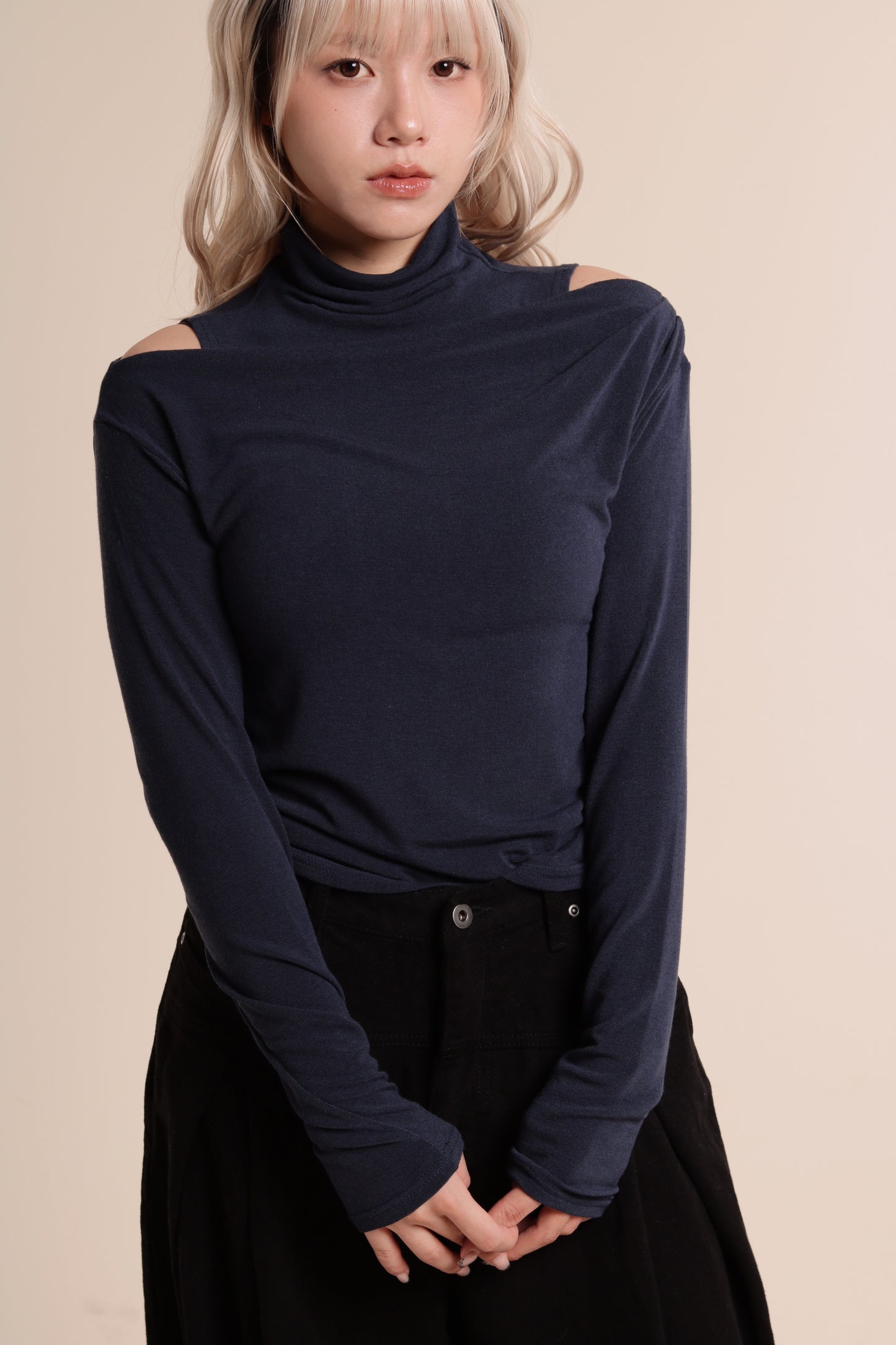 Dinah Top Set (Navy)