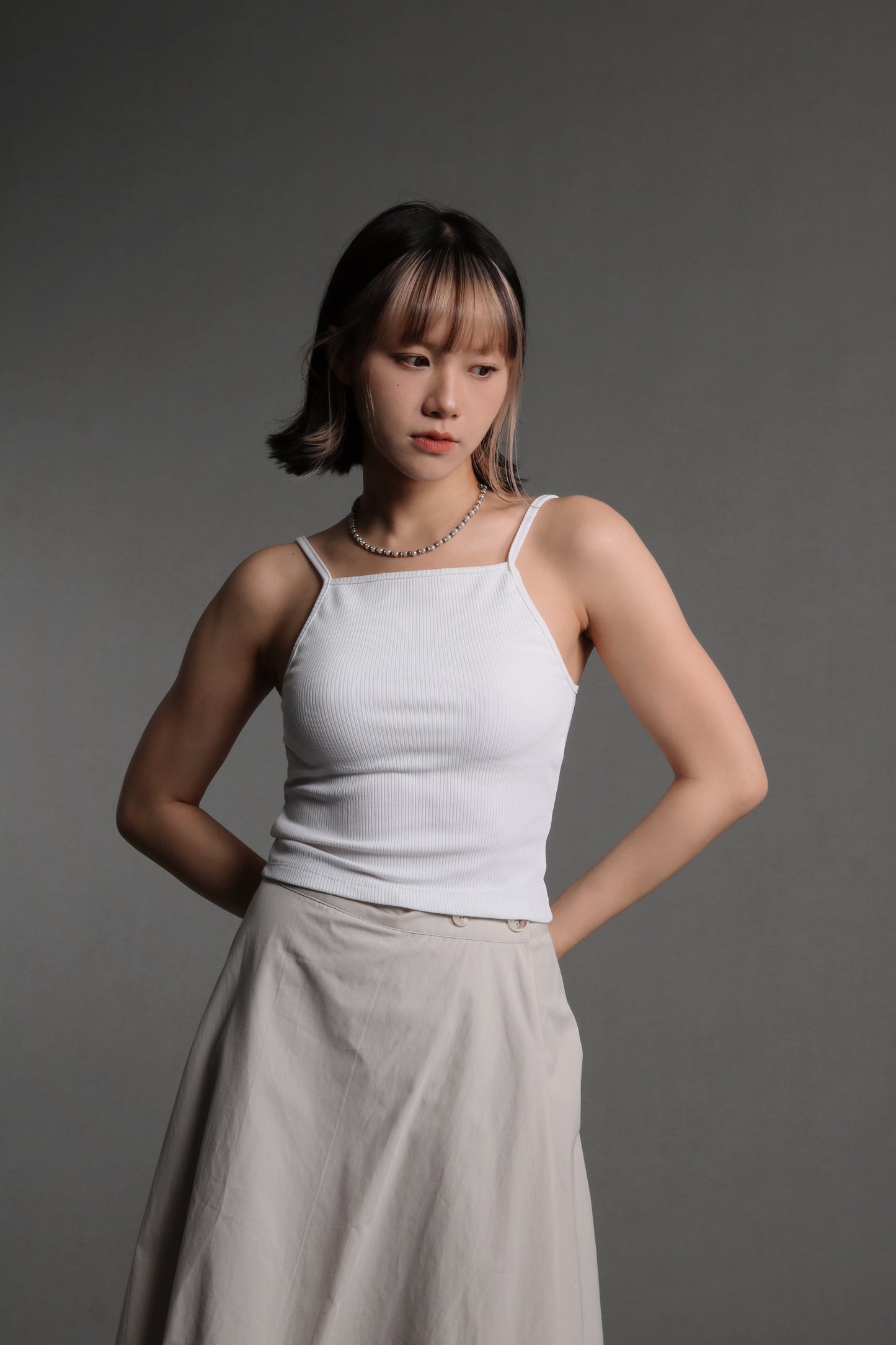 Ribbed Tank Top (Black/Blue/Grey/Red/White/Yellow)