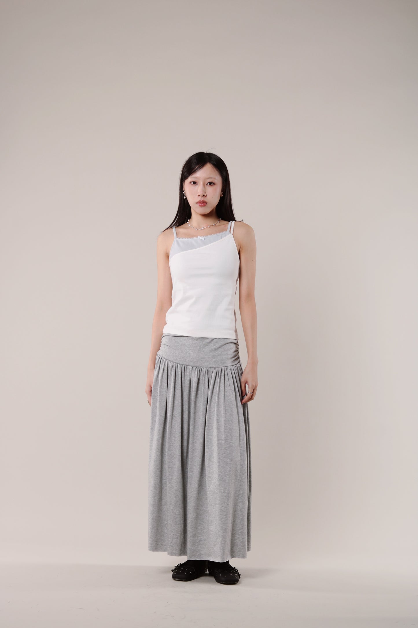 Asymmetric Cami (White)