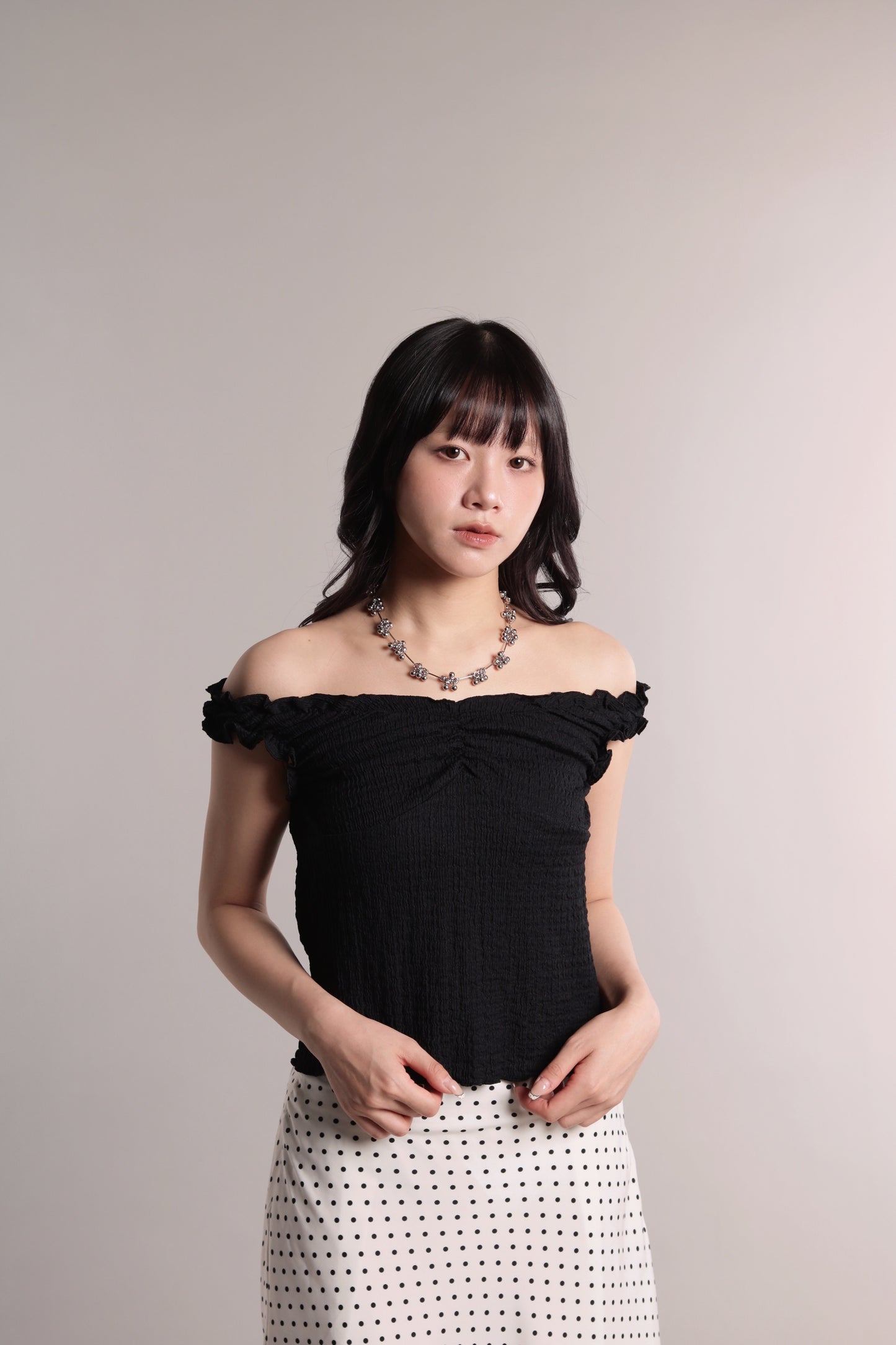 Gathered Top (Black)