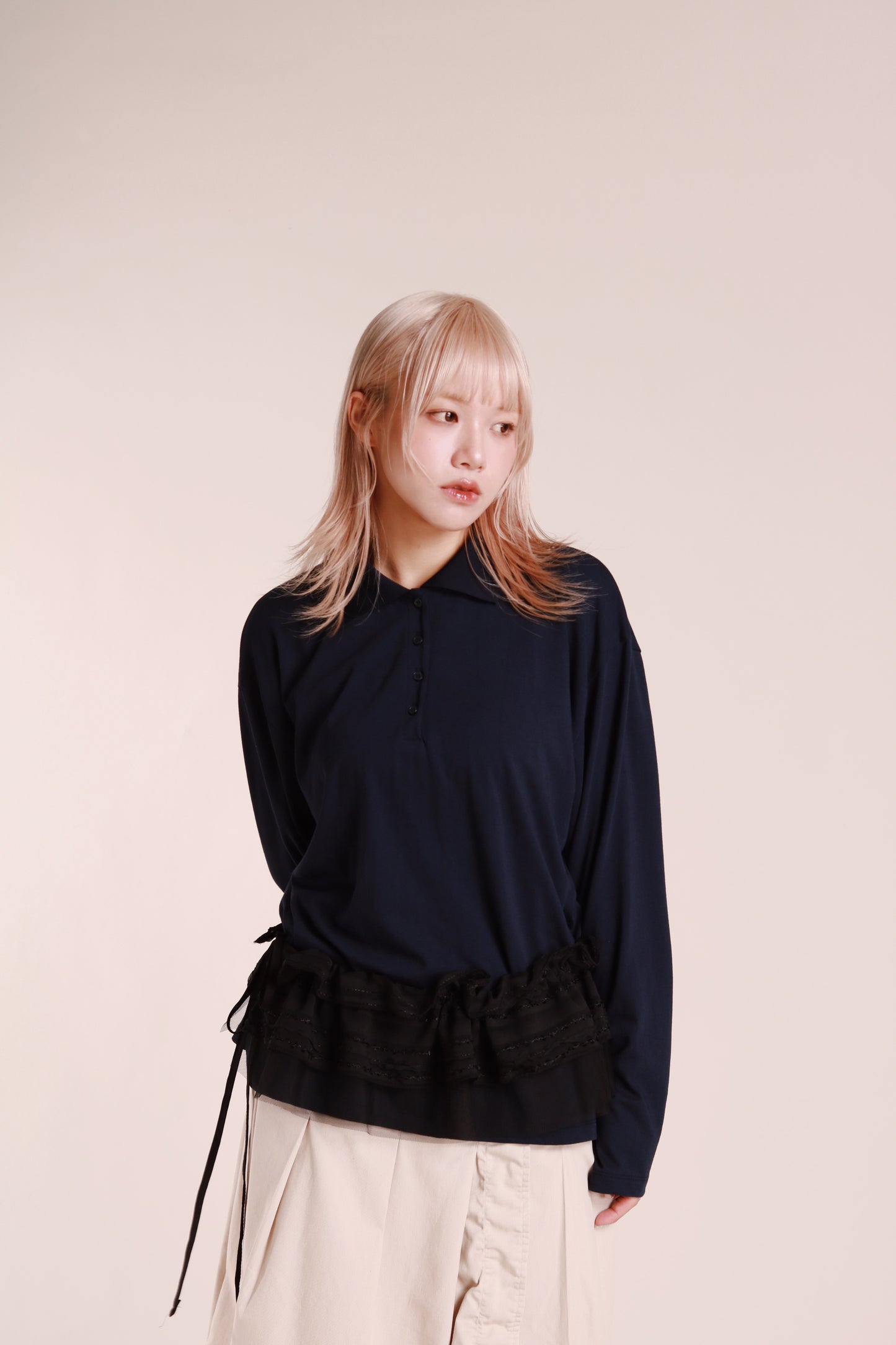 Ruffle Belt (Black)